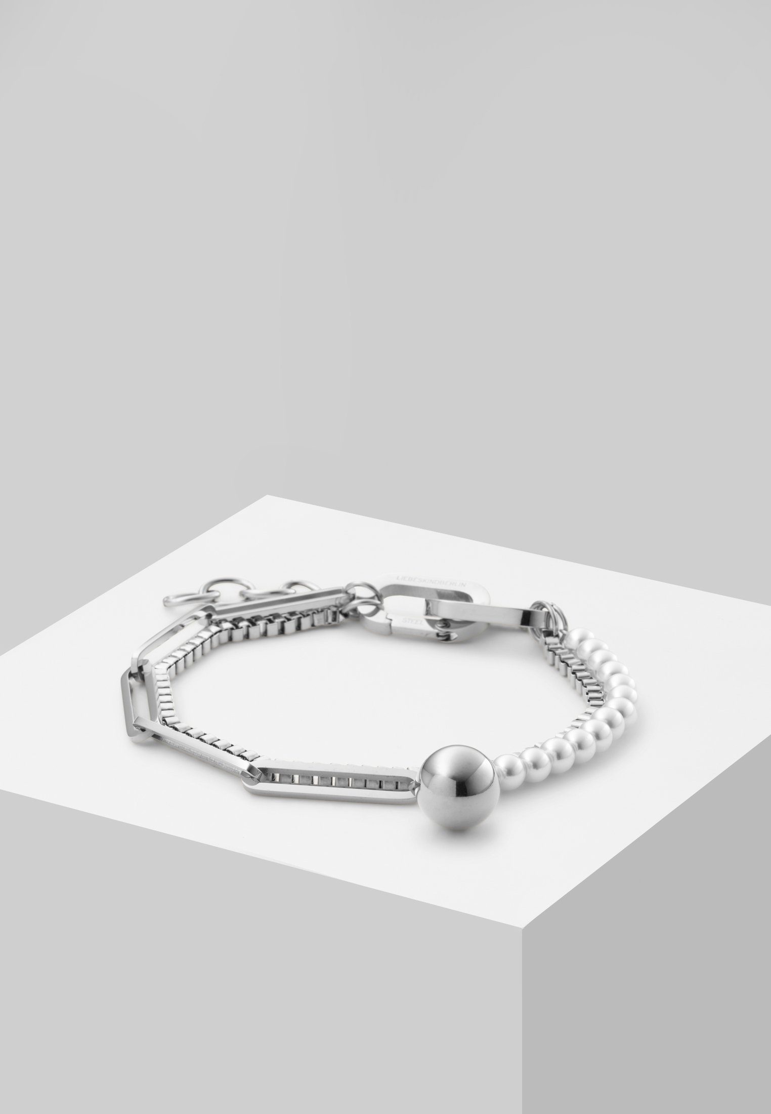 Liebeskind Berlin Armband The Material Mix Edelstahl – Bild 4 von 5