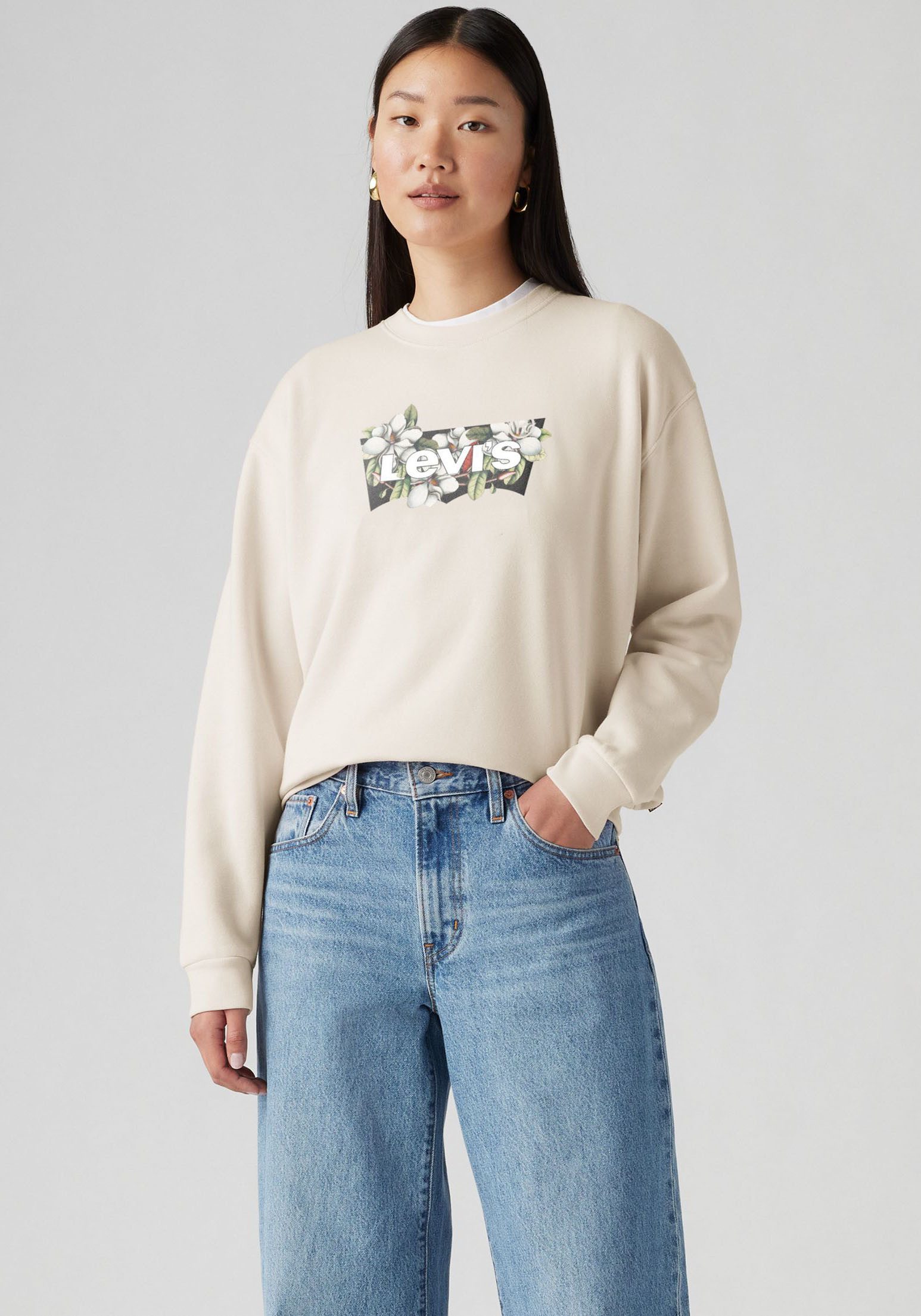 Levi's® Sweatshirt mit Logo Print günstig online kaufen