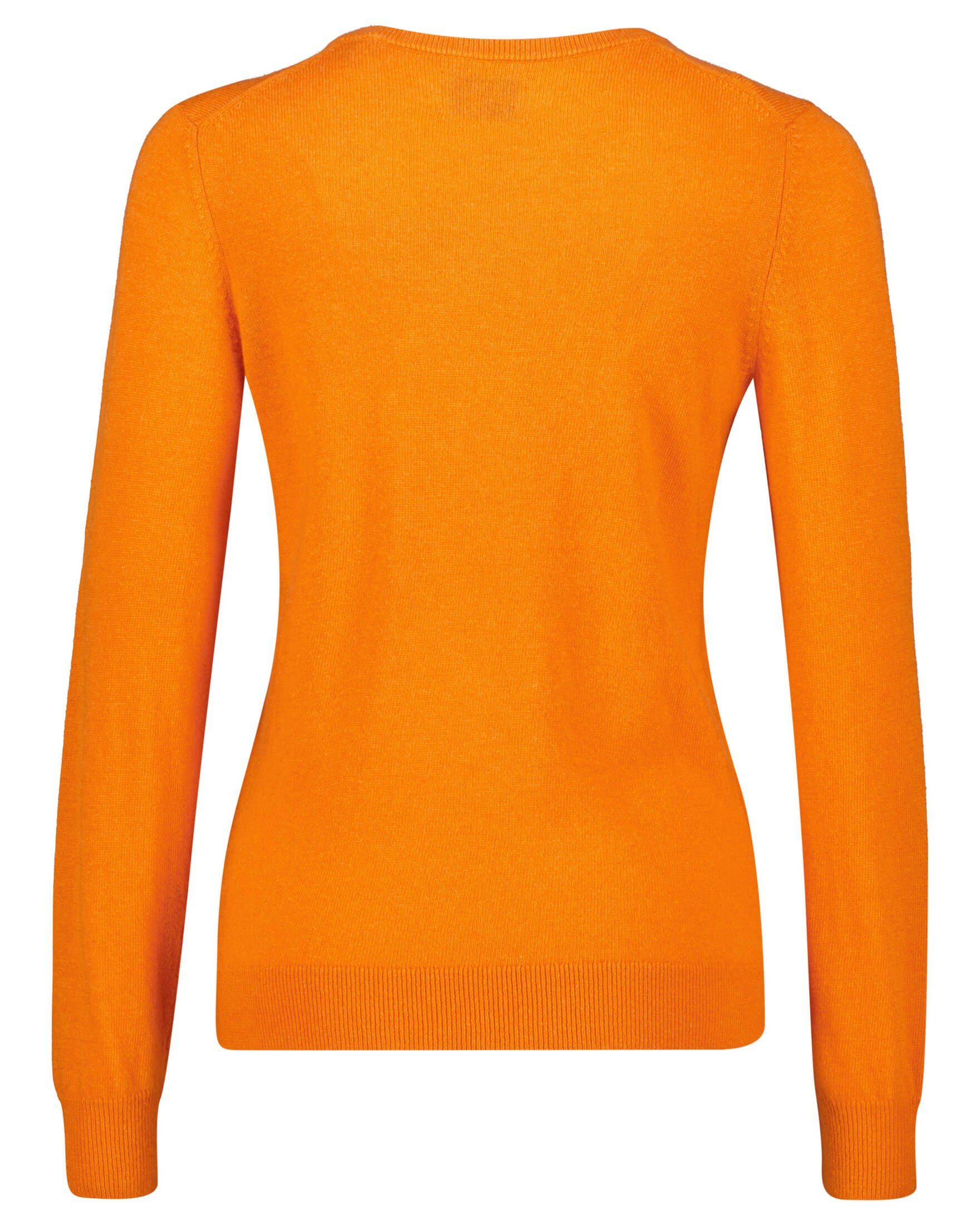 Gant Strickpullover Damen Pullover (33) (1-tlg) orange