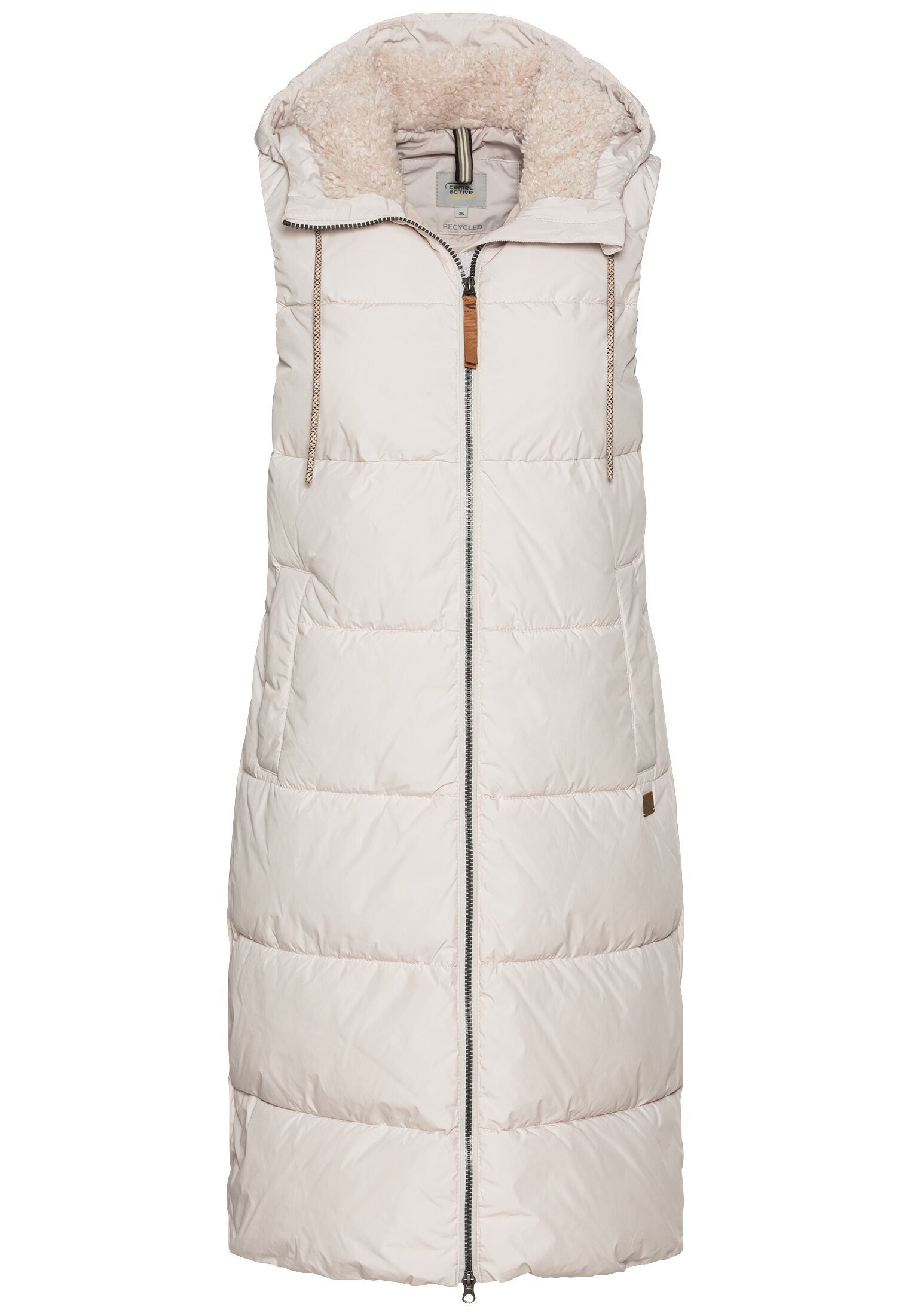 camel active Steppweste Lange Pufferweste mit günstig online kaufen