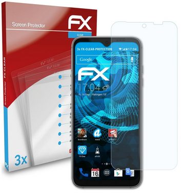 atFoliX Schutzfolie Displayschutz für Fairphone 4, (3 Folien), Ultraklar und hartbeschichtet