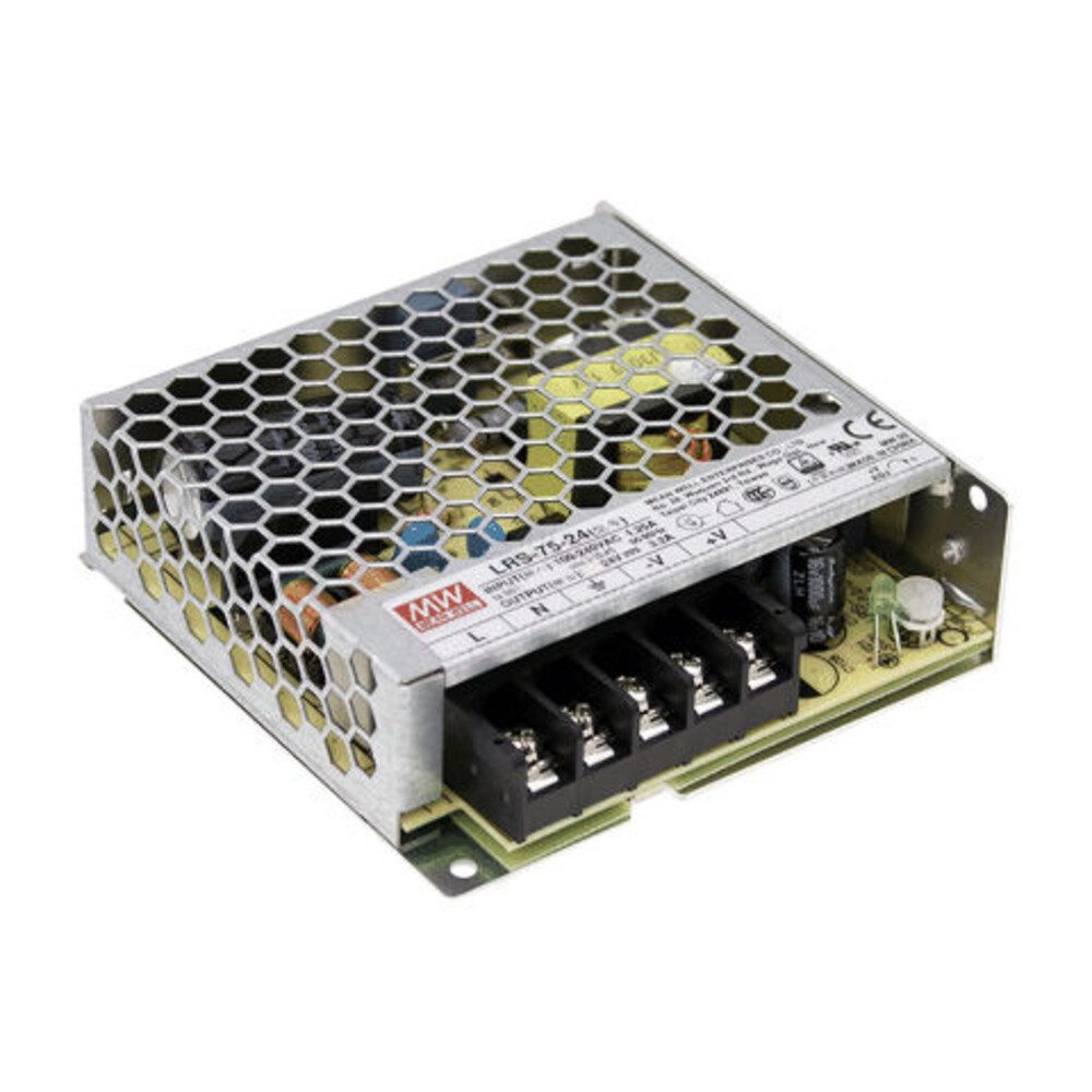 MeanWell "LRS-75-5" 5V, 70W, Niedervolt, L99xH30xB90cm LED Trafo