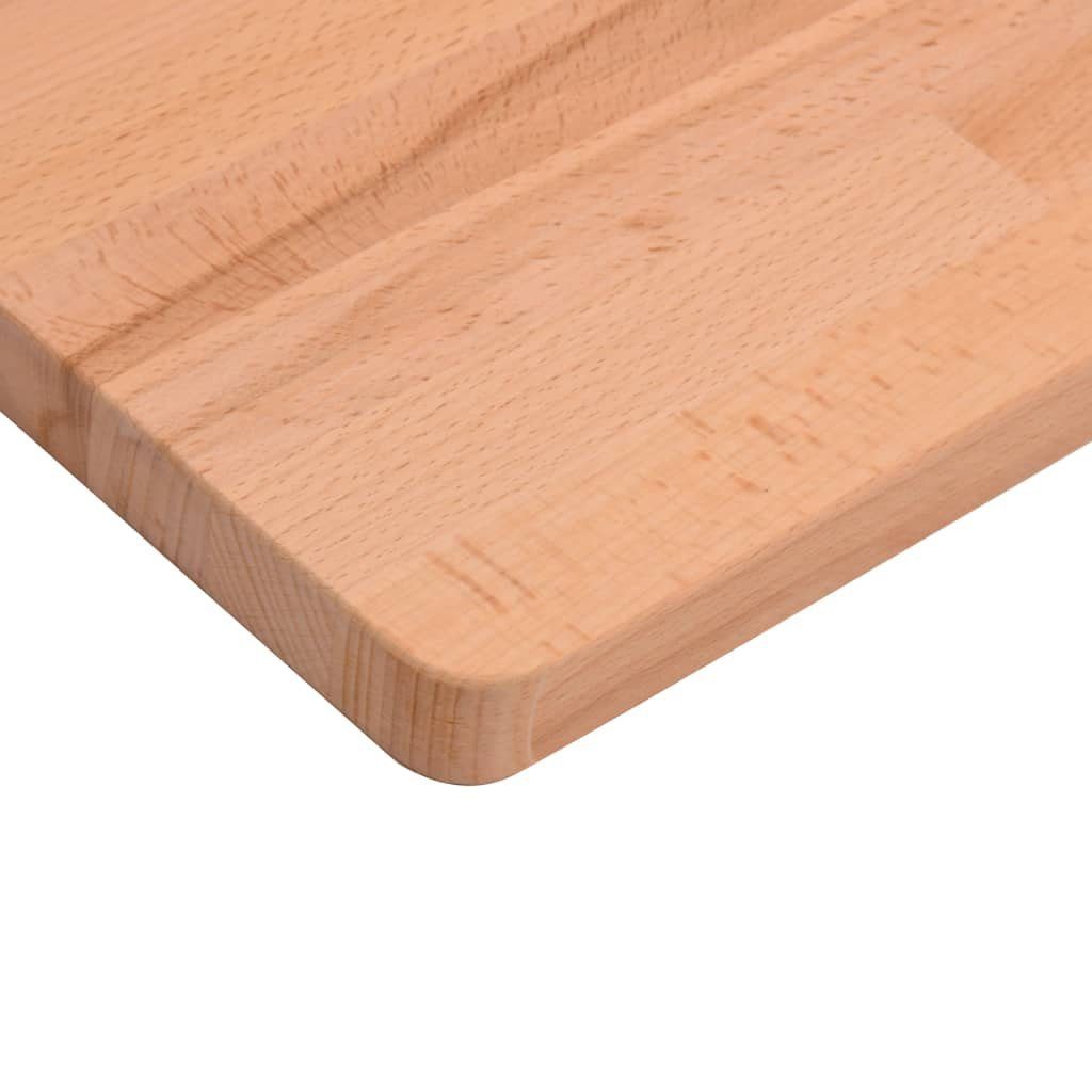 Werkbankplatte Buche cm furnicato Tischplatte Massivholz 115x55x2,5