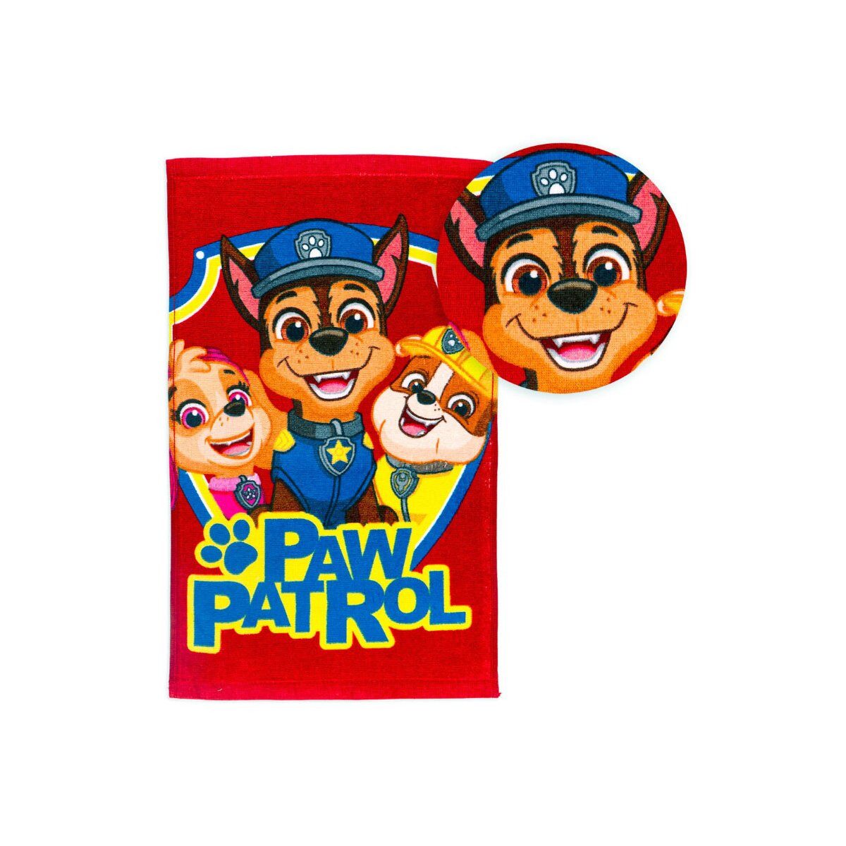 PAW PATROL Badetücher Paw Patrol Team Hand- & Gesichtstuch 30x50 cm, 100% B günstig online kaufen