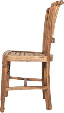 SIT Stuhl Coral, aus recyceltem Altholz