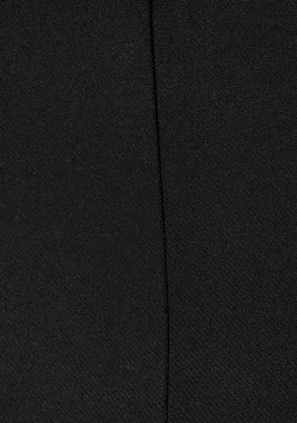 LASCANA Stretch-Hose mit figurschmeichelndem Bund, elegante Stoffhose in schmaler Passform