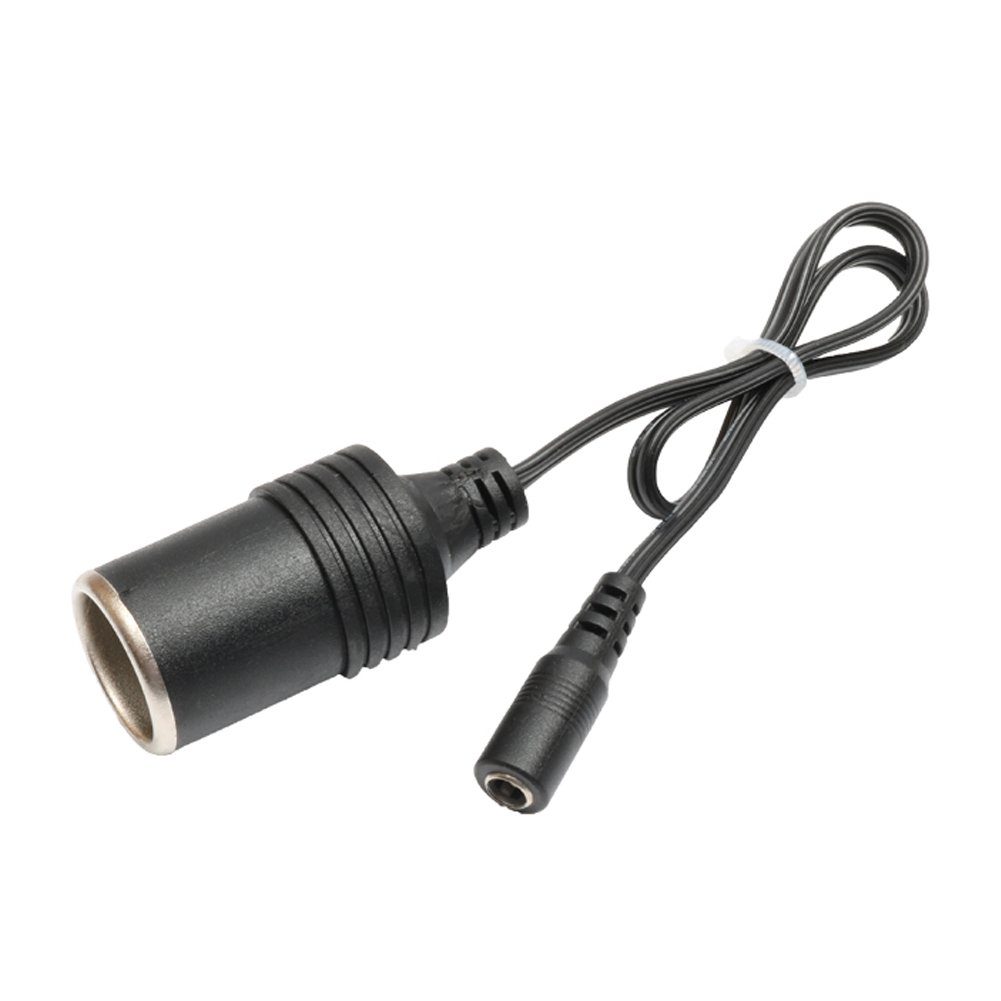 Bolwins Q23C KFZ LKW Netzteil Kabel DC 5.5x2.1mm Buchse auf Zigarettenanzünder Stromkabel, (30 cm)