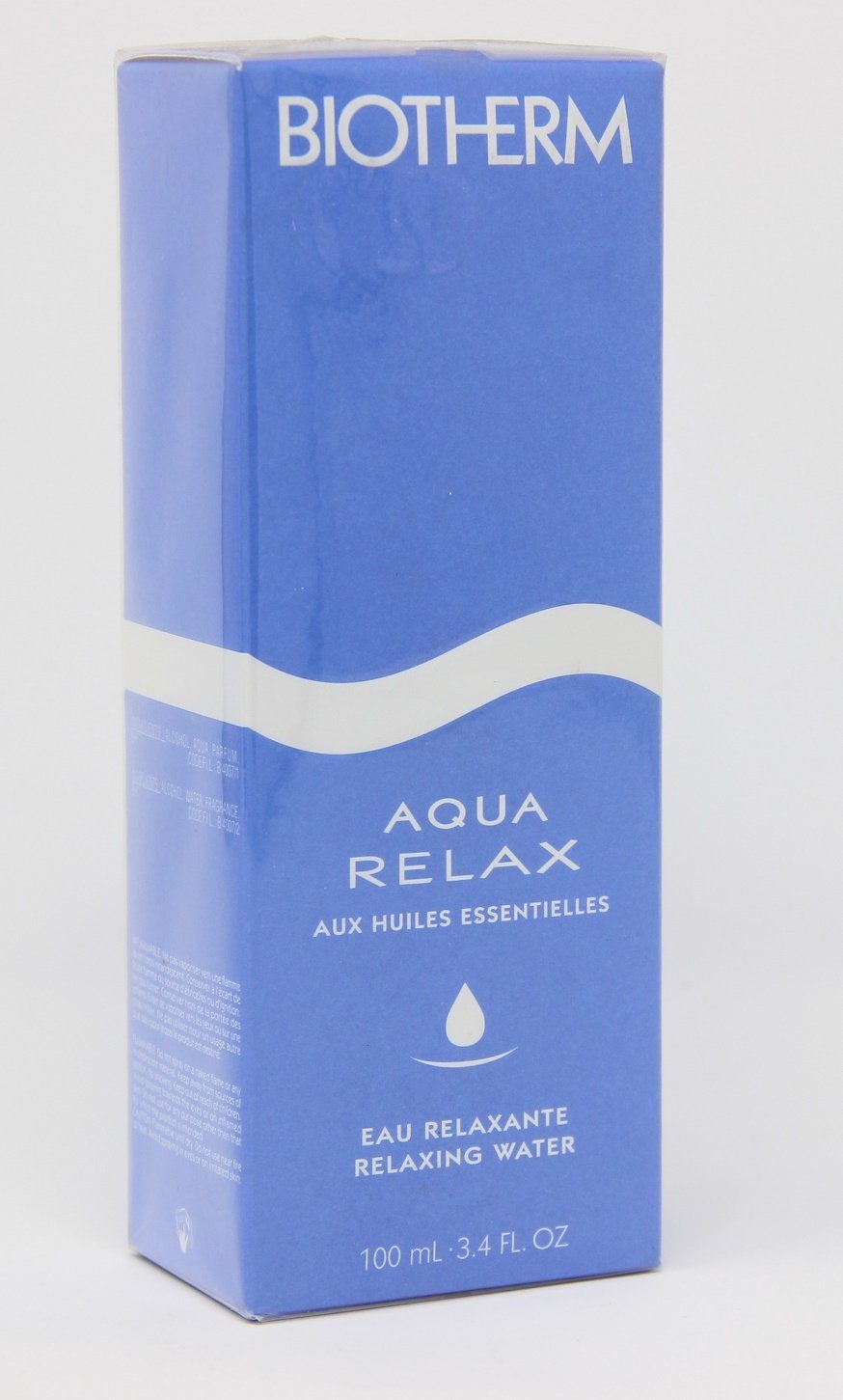 100ml water Relax BIOTHERM relaxing Biotherm oils essential Aqua Selbstbräunungstücher