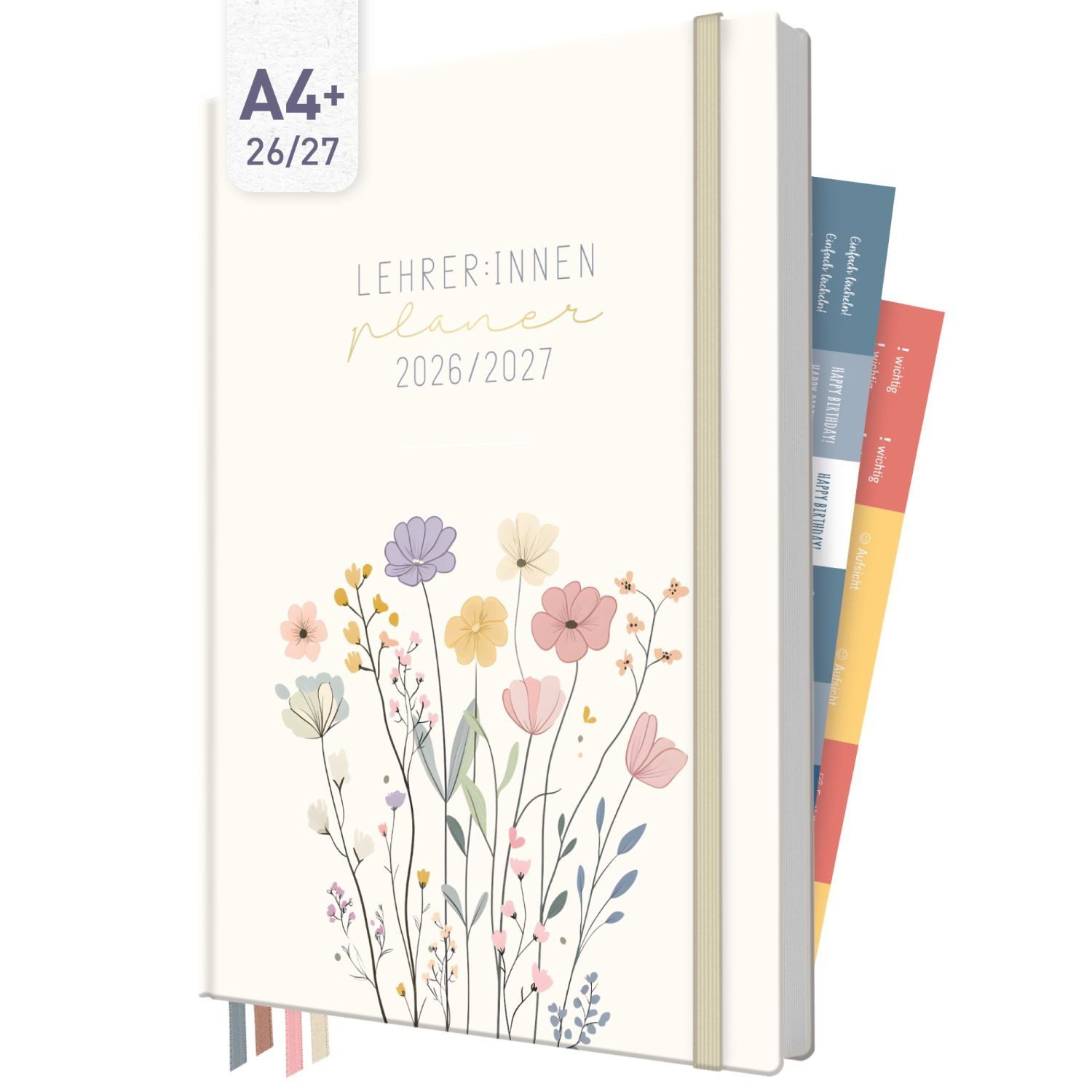 Häfft Lehrerkalender Lehrer-Planer 2026/2027 / A4+