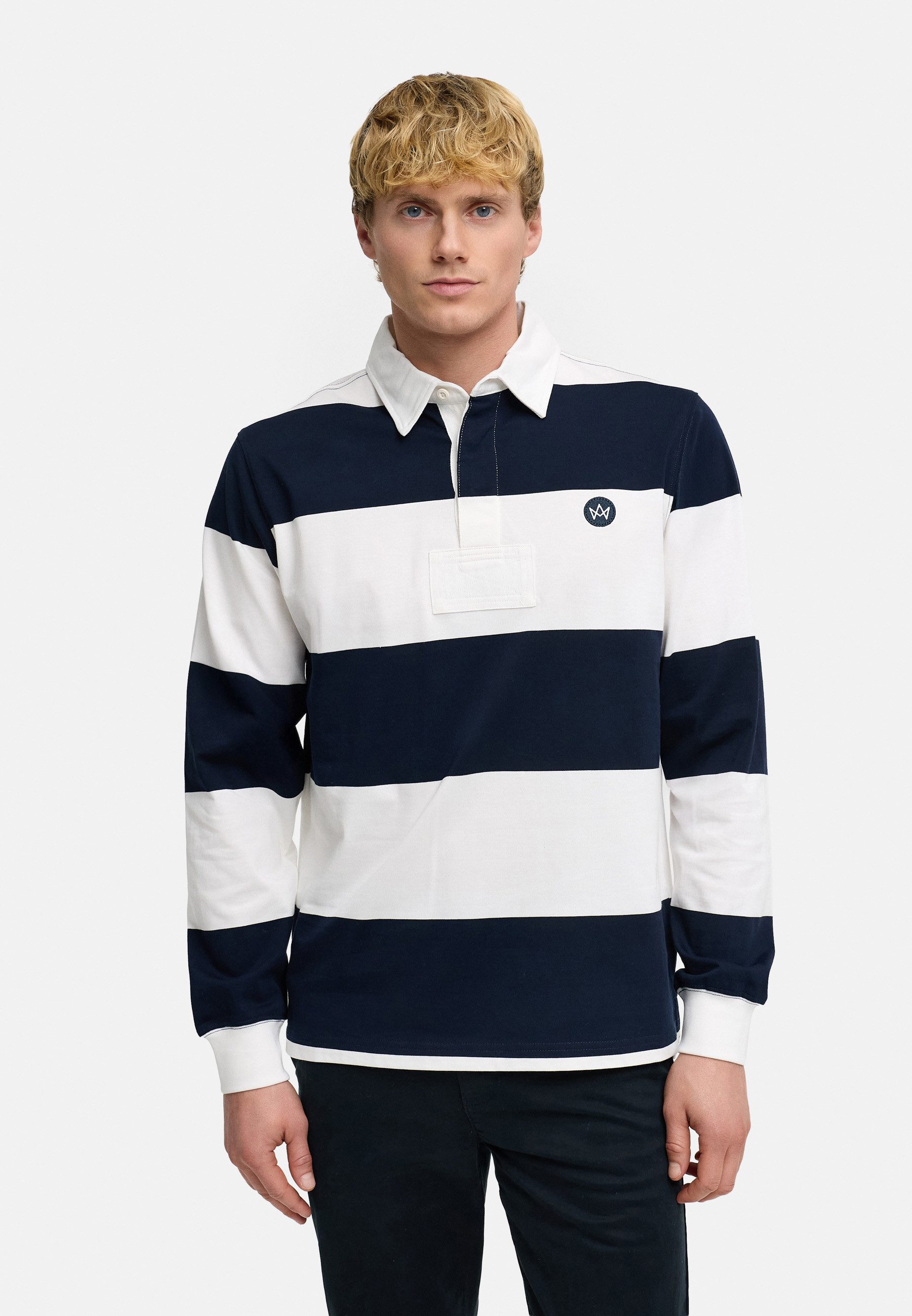 Kronstadt Langarm-Poloshirt KSLark polo sweat