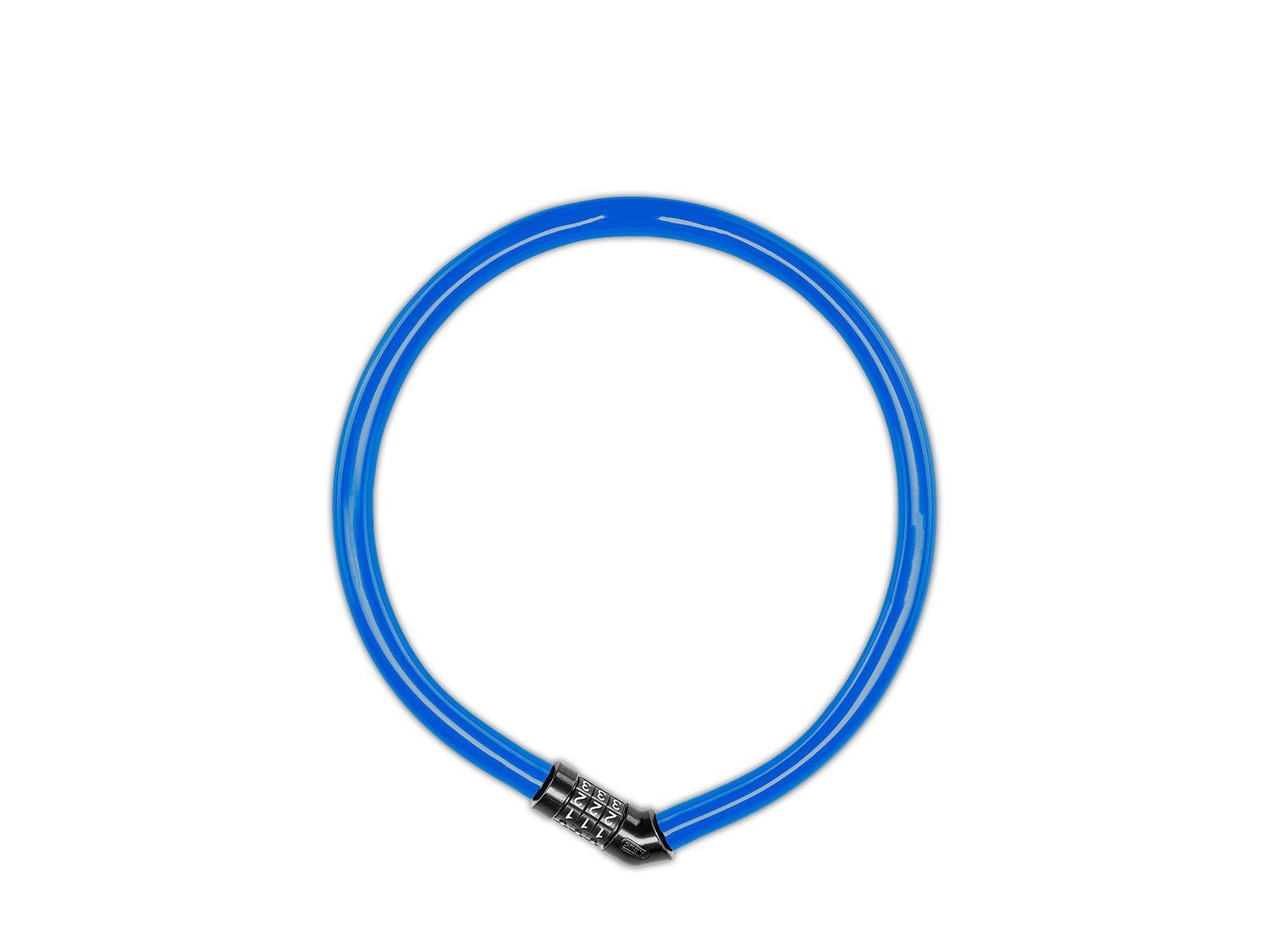 ABUS Kabelschloss 4408C, 65 cm blau