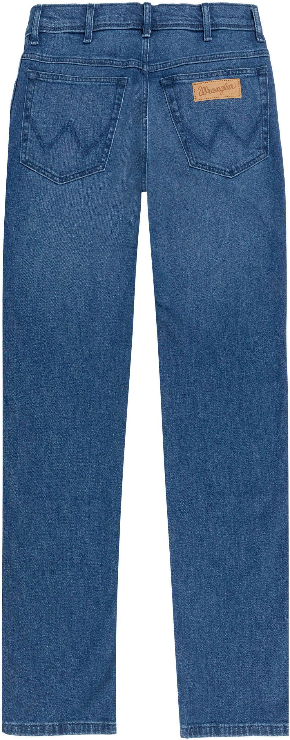 blue Stretch-Jeans aries Wrangler Texas