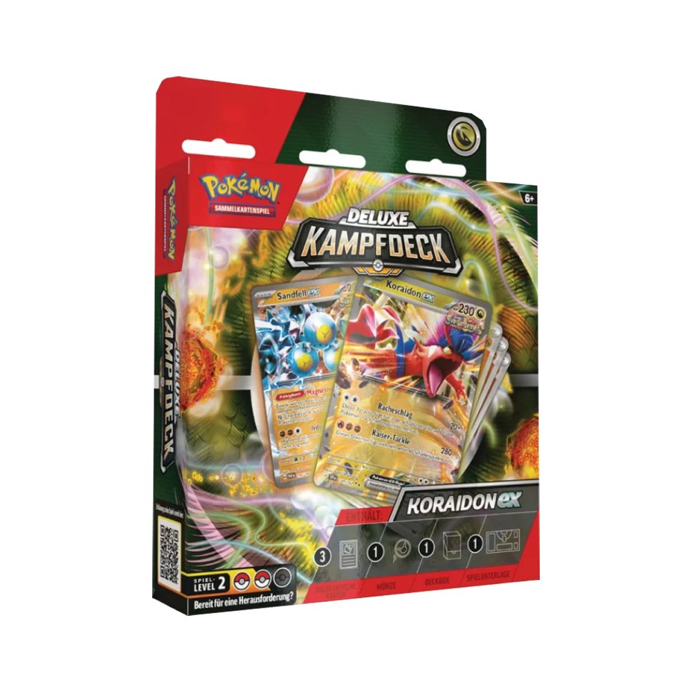 POKÉMON Sammelkarte Pokemon Deluxe Kampfdeck Koraidon EX Deutsch von POKÉMON