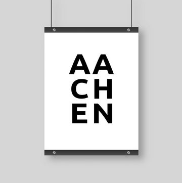 MOTIVISSO Poster Stadt AACHEN