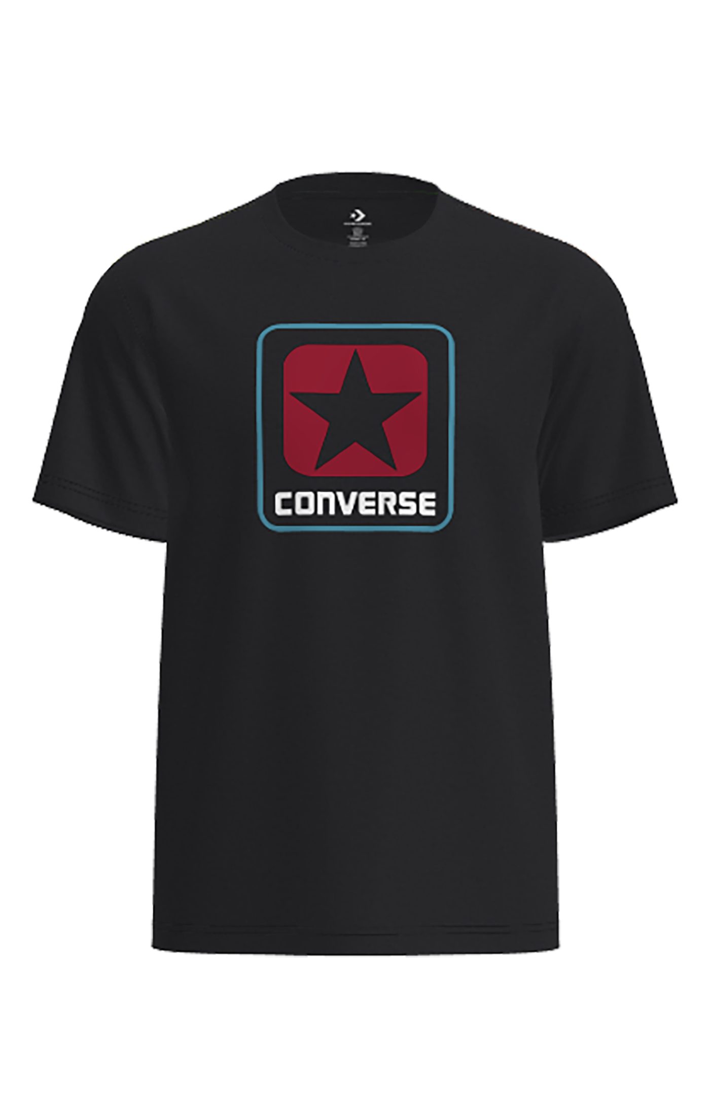 Converse T-Shirt BOX LOGO TEE sportlicher Stil, aus Baumwolle und Polyester günstig online kaufen