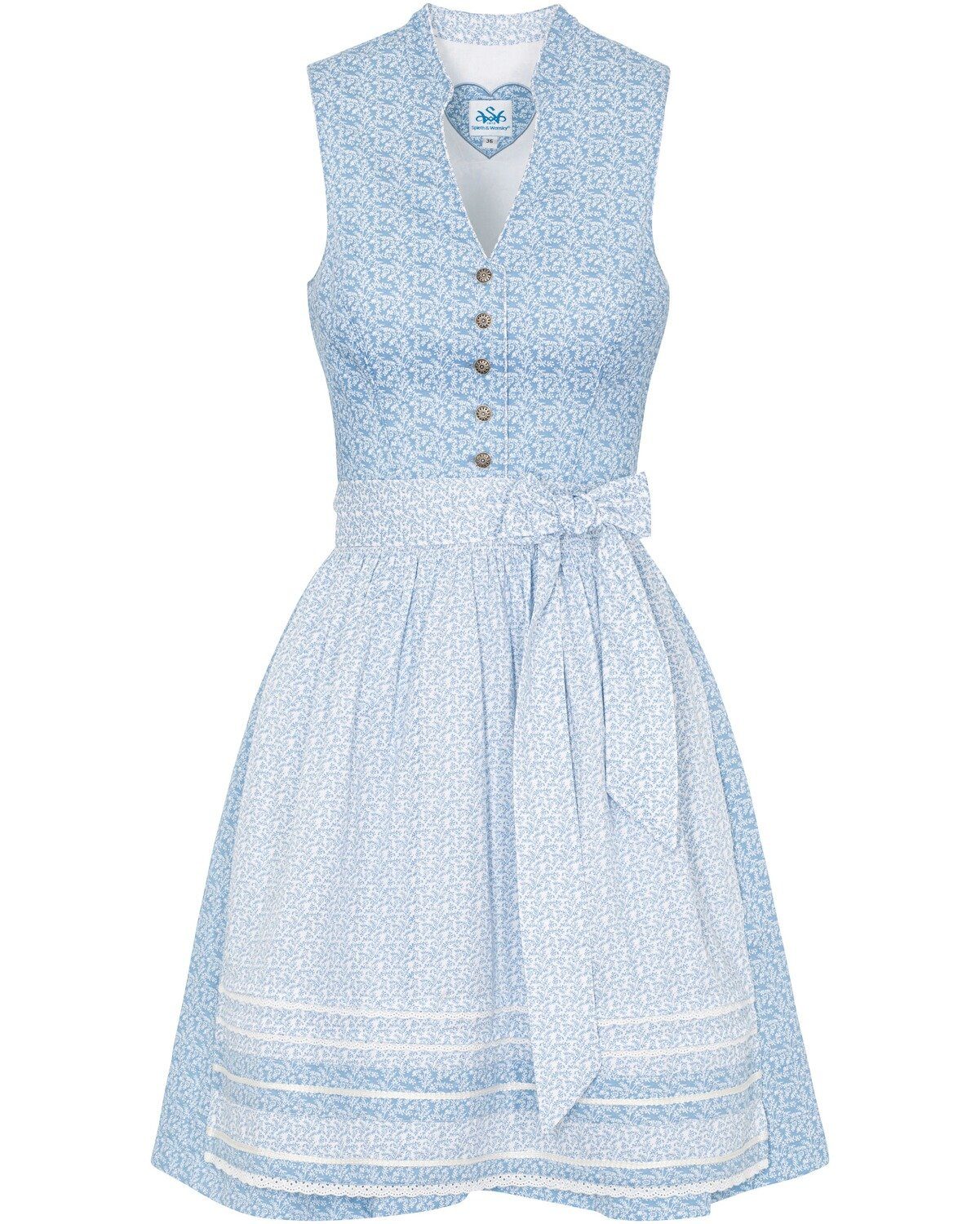 Spieth & Wensky Дирндль Mini Baumwolldirndl Narissa