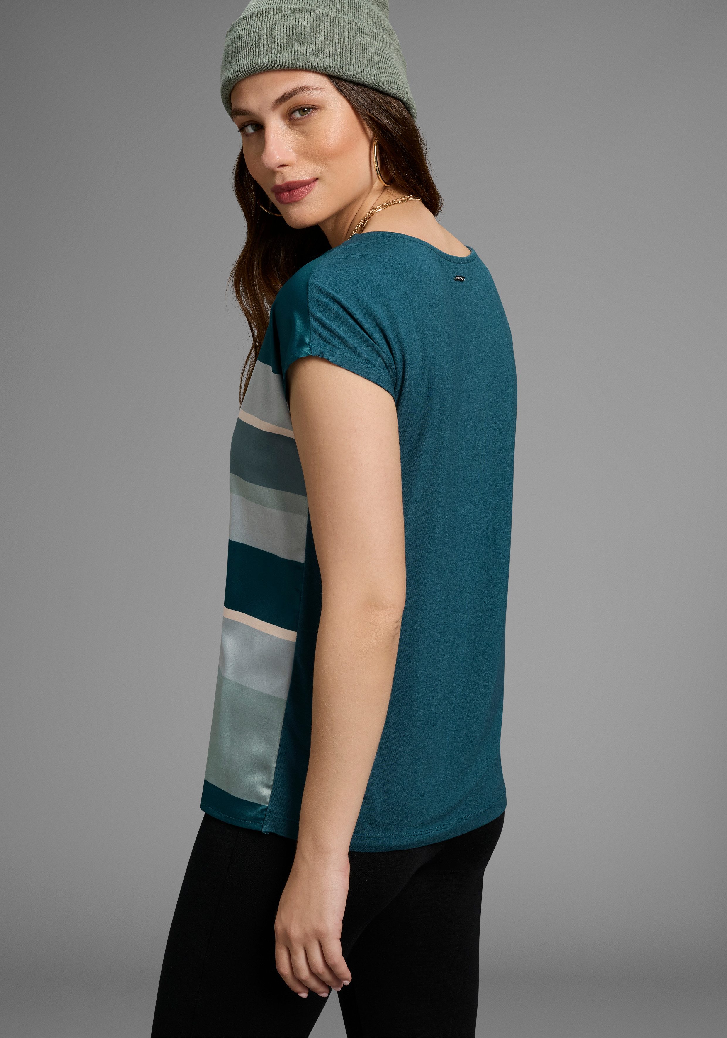 Laura Scott Shirtbluse in modischem Streifen-Design günstig online kaufen