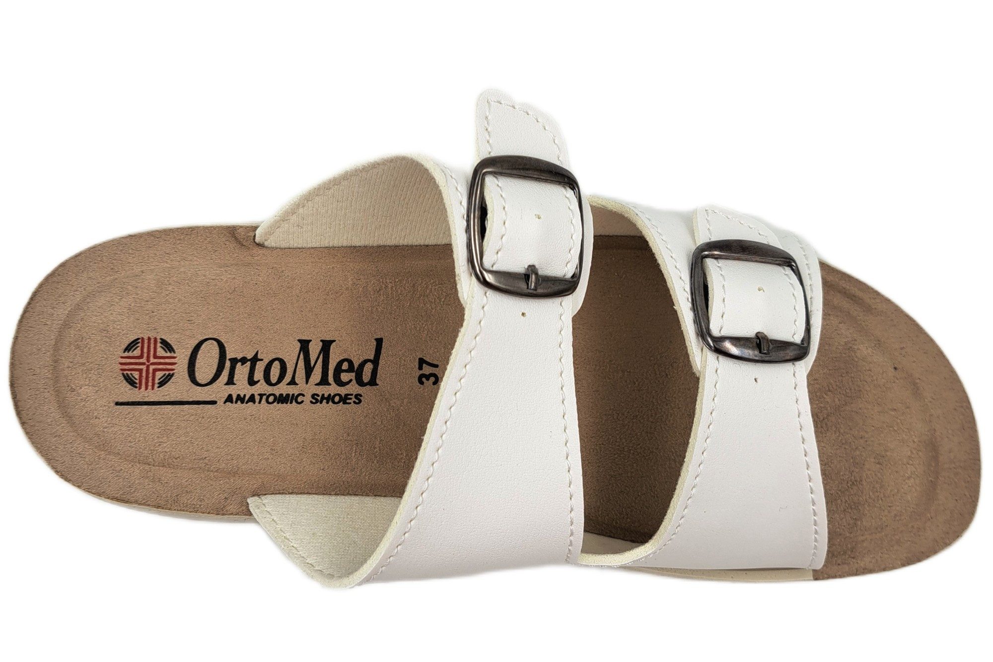 PADERO Ortomed Damen Pantolette Weite H für breite Füße geeignet