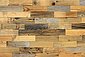 Wodewa 3D Wandpaneel »Altholz Kiefer Klassiker«, BxL: 20x5 cm, 1 qm, (Set, 100-tlg) aus Massivholz, naturbelassen, kieferfarben, Bild 1