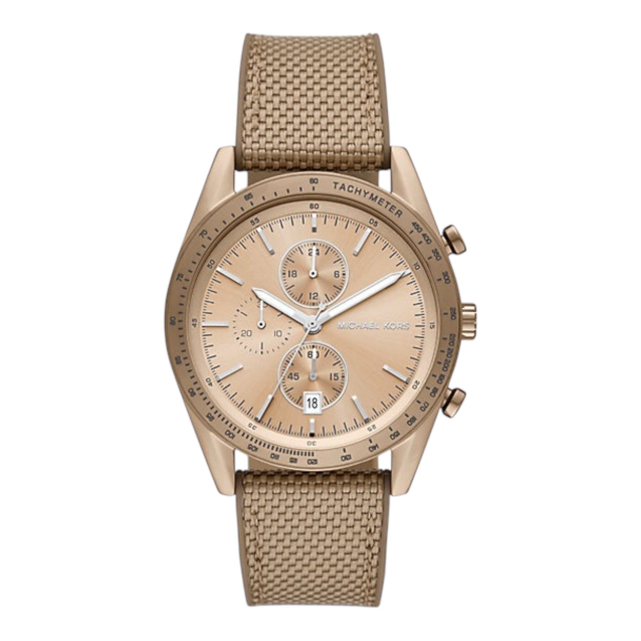 MICHAEL KORS Quarzuhr Michael Kors Warren Herren Chronograph Uhr MK9145