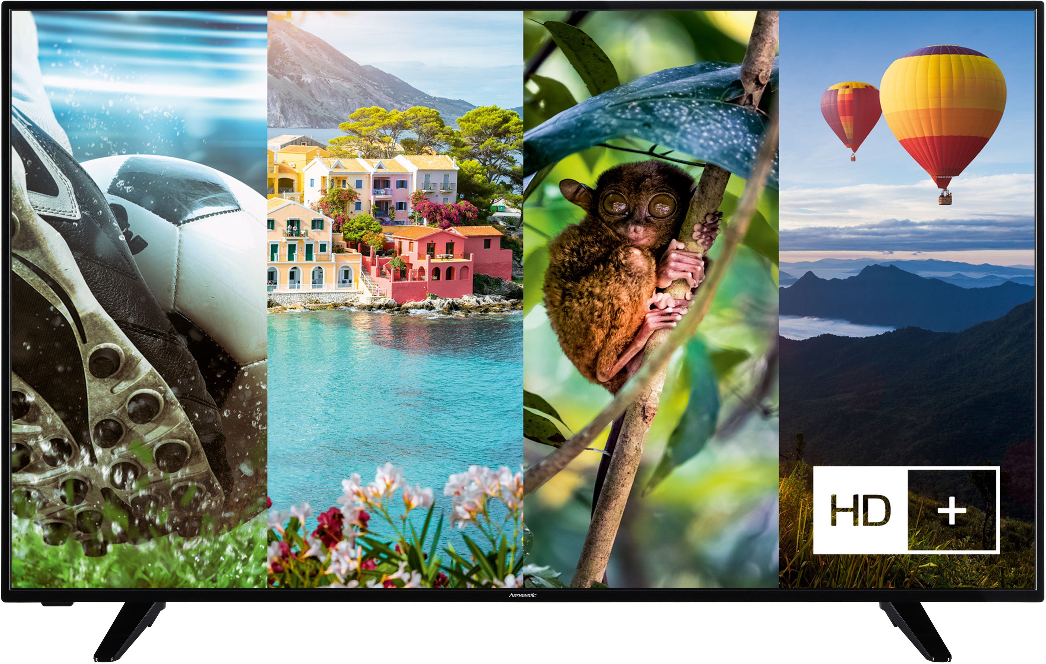Hanseatic 55H600UDS II LED-Fernseher (139 cm/55 Zoll, 4K Ultra HD, Smart-TV, HDR10)
