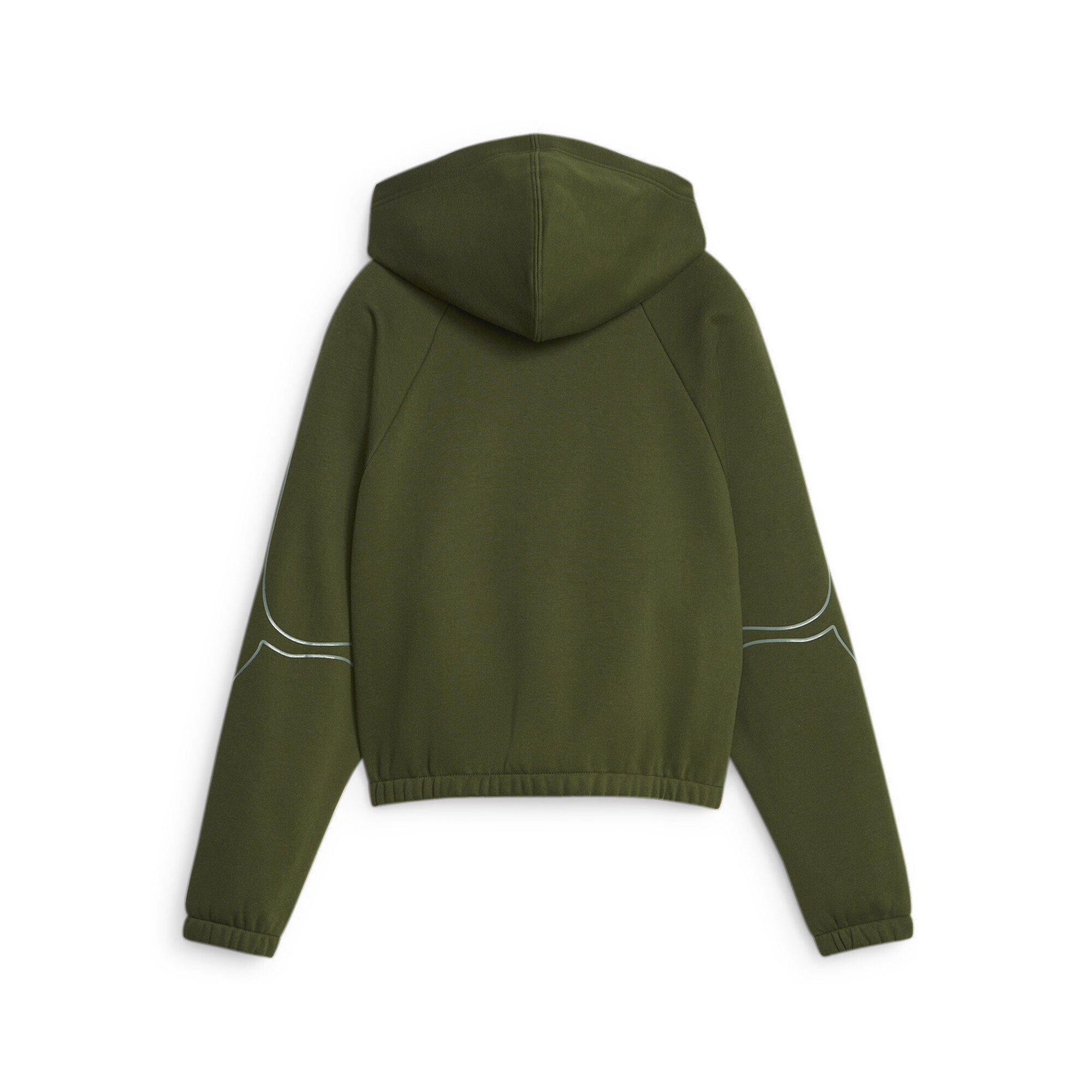 Green Hoodie PUMA Myrtle MOTION Sweatshirt Damen PUMA Cat