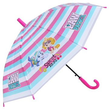 Sarcia.eu Stockregenschirm Kinderregenschirm mit bunten Streifen mit Motiv von Paw Patrol