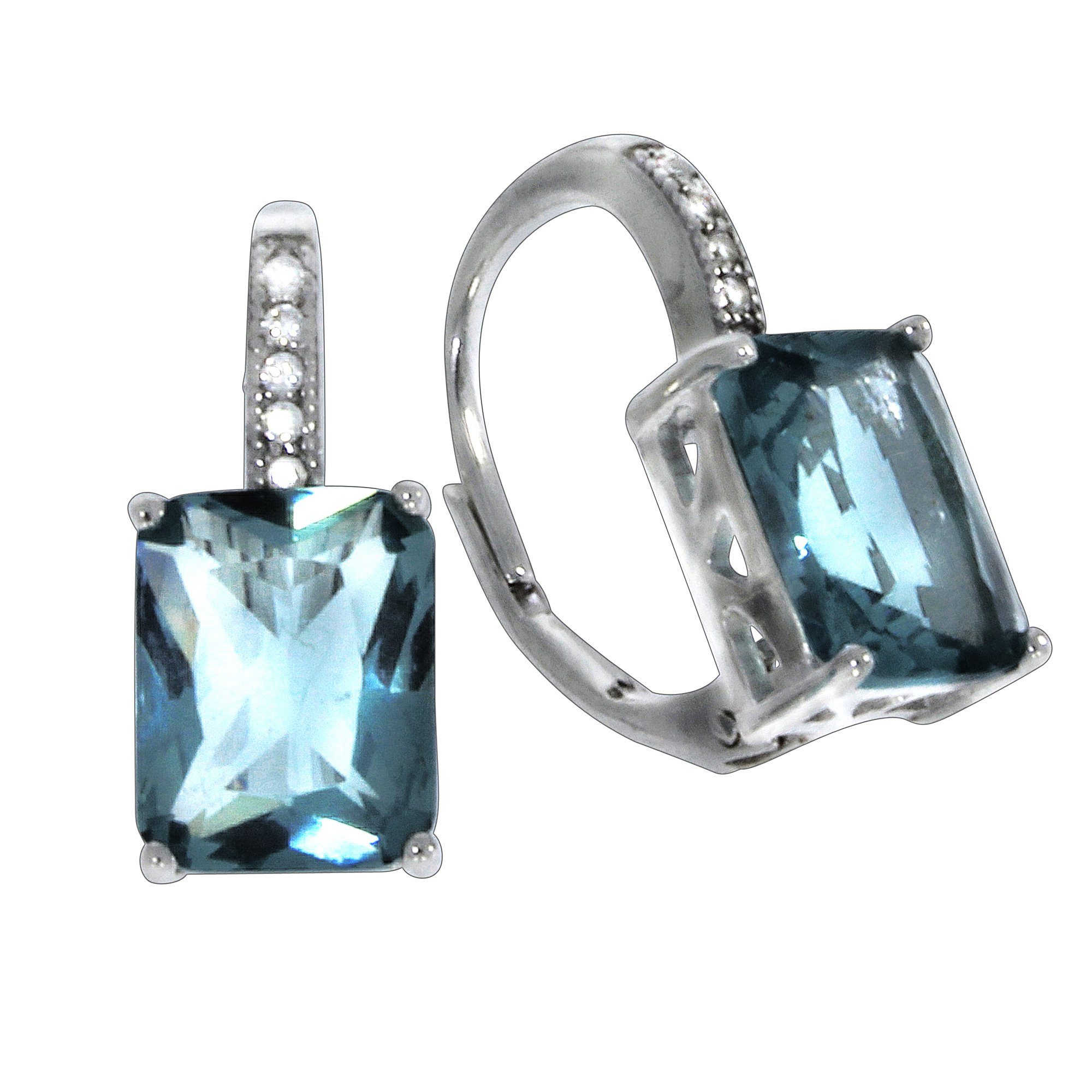 Vivance Paar Ohrhänger 925 Sterling Silber rhodiniert günstig online kaufen