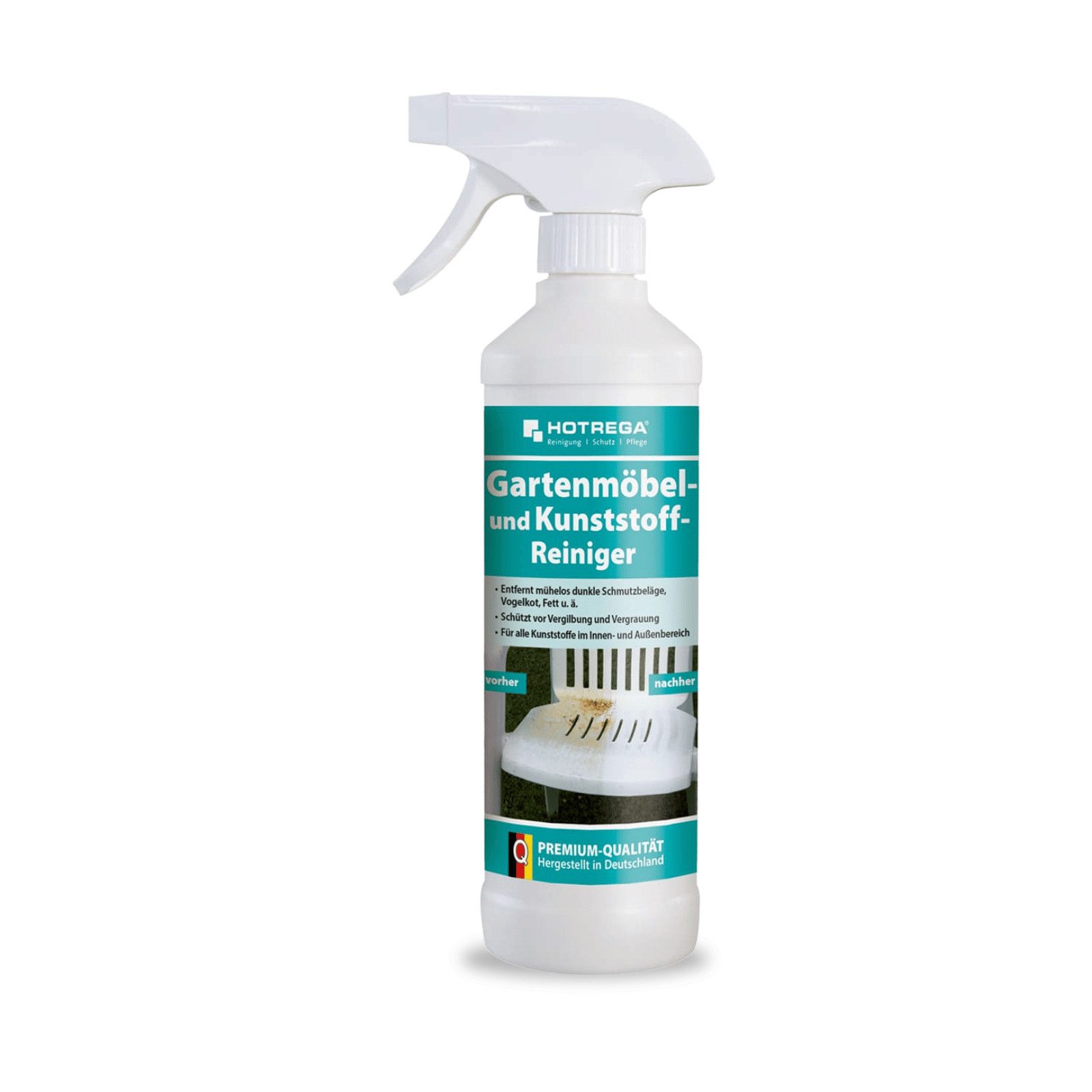 HOTREGA® Gartenmöbel Kunststoffreiniger Holzreiniger Möbelreiniger 500ml Kunststoffreiniger