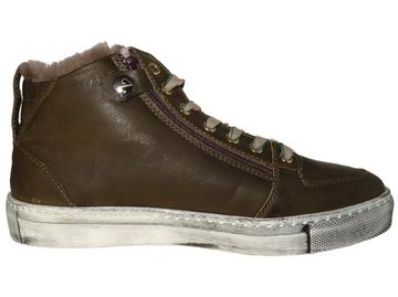 Zecchino d'Oro Zecchino d'Oro M14-7419 2801 Sneaker Glattleder Lammfell Oliv Sneaker