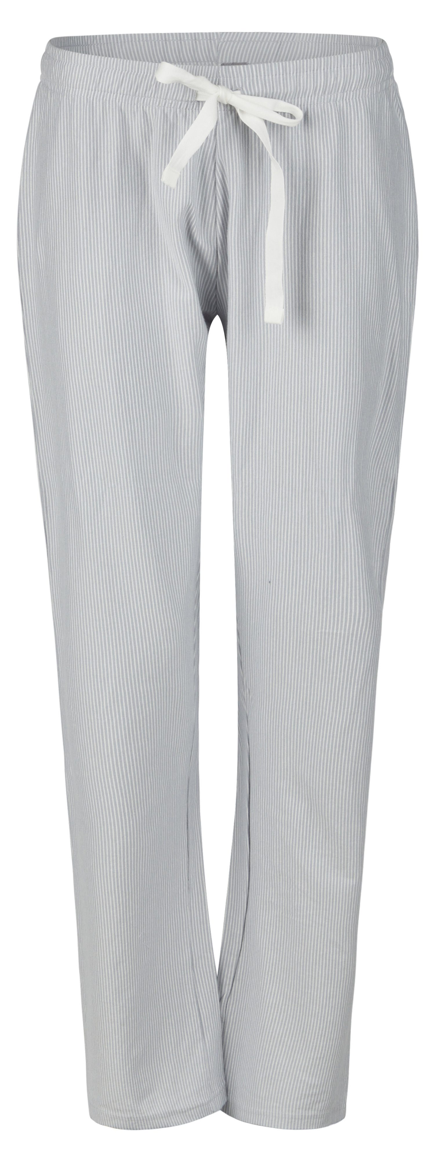 By Louise Pyjamahose Damen Schlafanzughose lang (1-tlg) Baumwolle