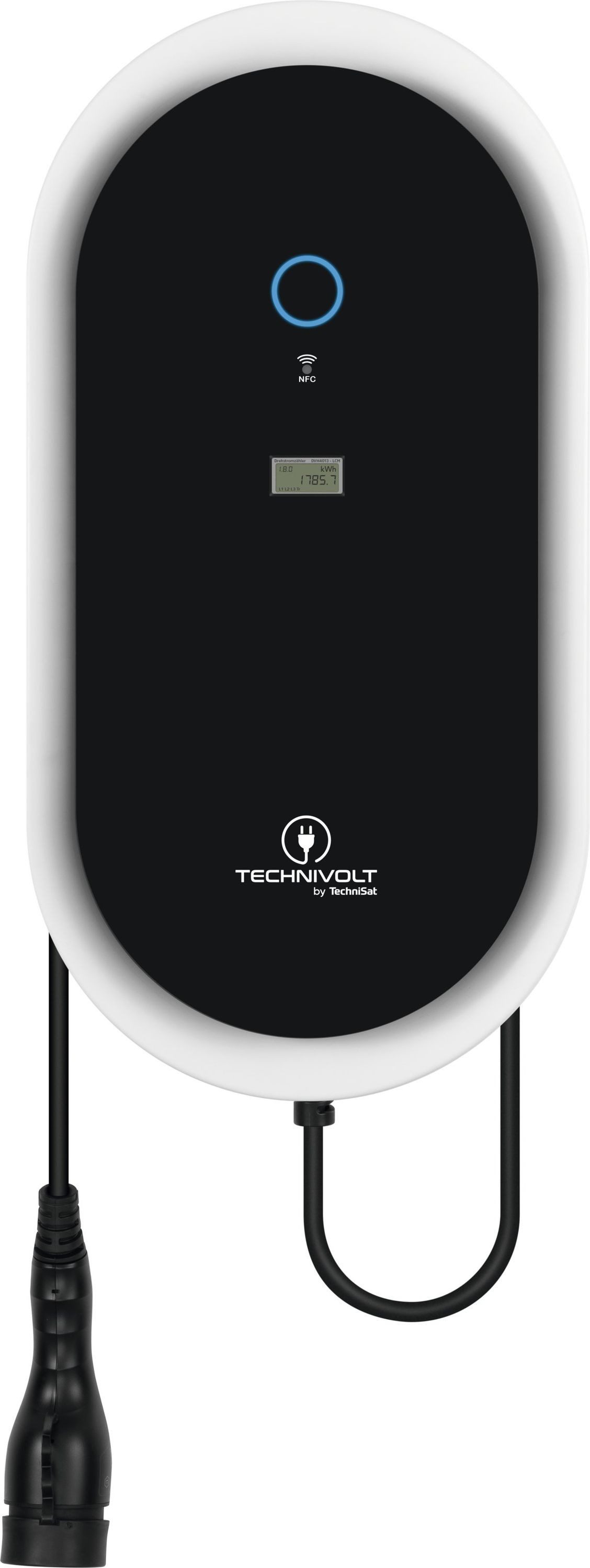 TechniVolt Elektroauto-Ladestation TECHNIVOLT 1100 SMART, Typ2, 16A Ladestrom, einphasig Laden möglich, DC-Fehlerstromerkennung