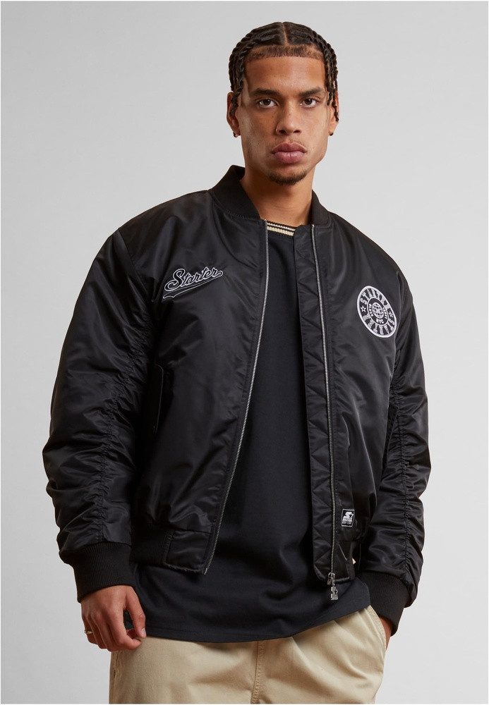 Starter Black Label Kurzjacke Patch Bomberjacket günstig online kaufen