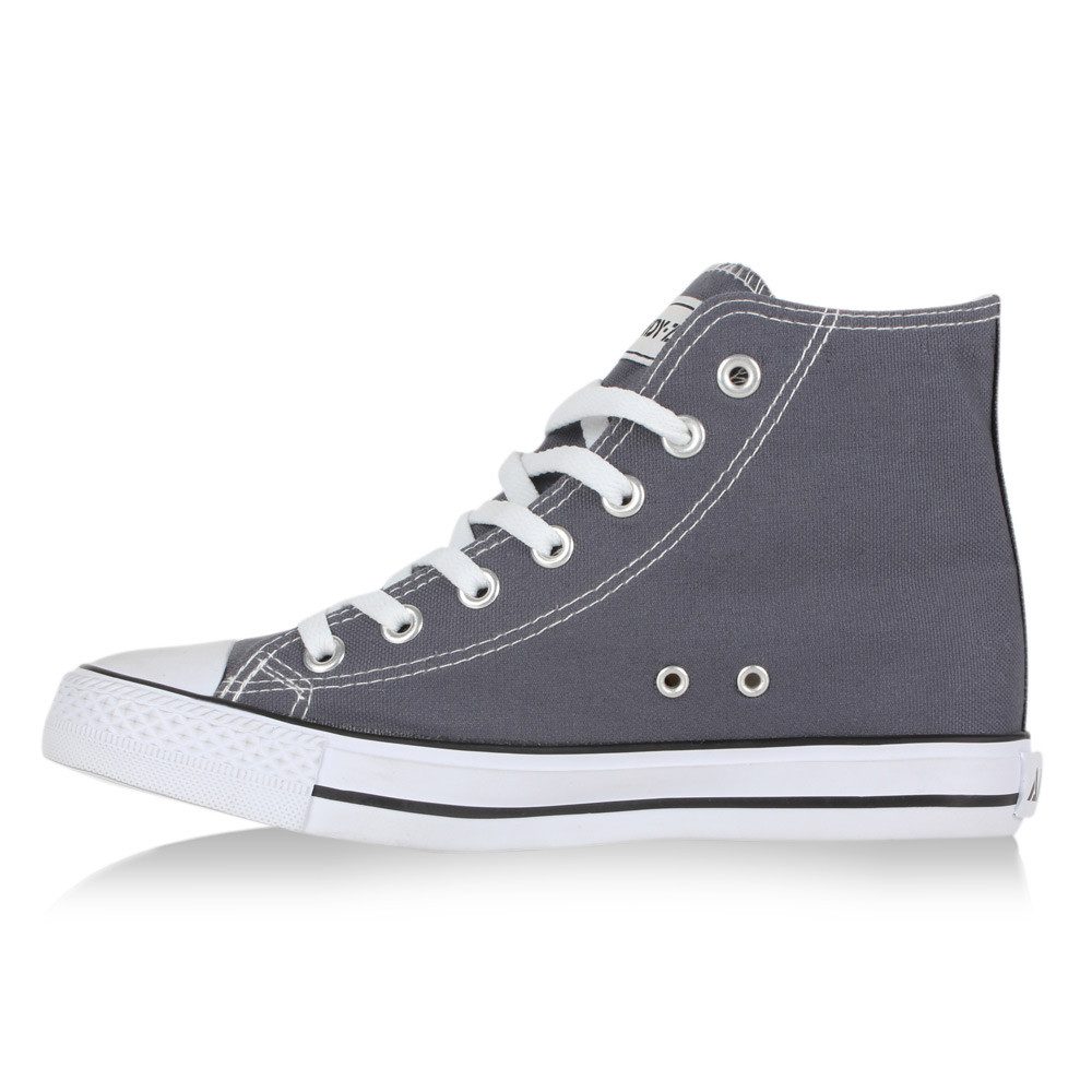 VAN HILL 94589 Sneaker Damen High Top Sneaker Sportschuhe Kult Schnürer Tur günstig online kaufen