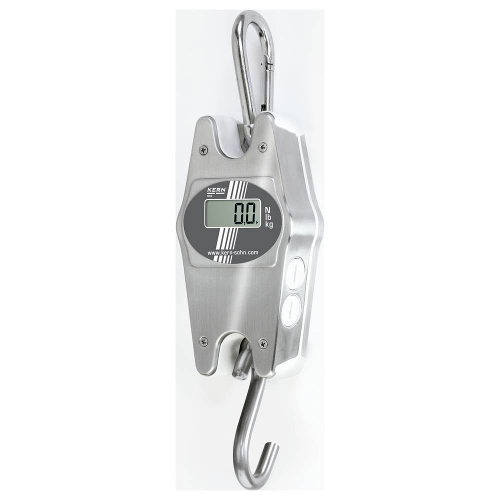 Kern Kofferwaage Hängewaage HCN 200K500IP, Kalibrierbar, Mit Haken, Mit Karabiner