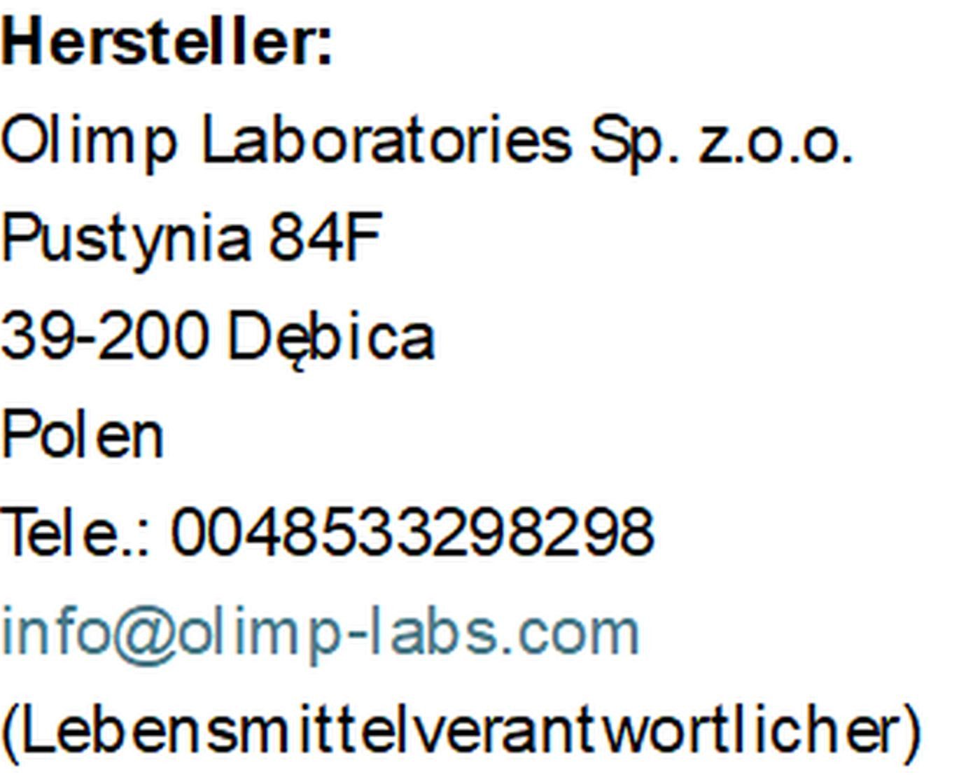Olimp Olimp R-Weiler-480g Pulver