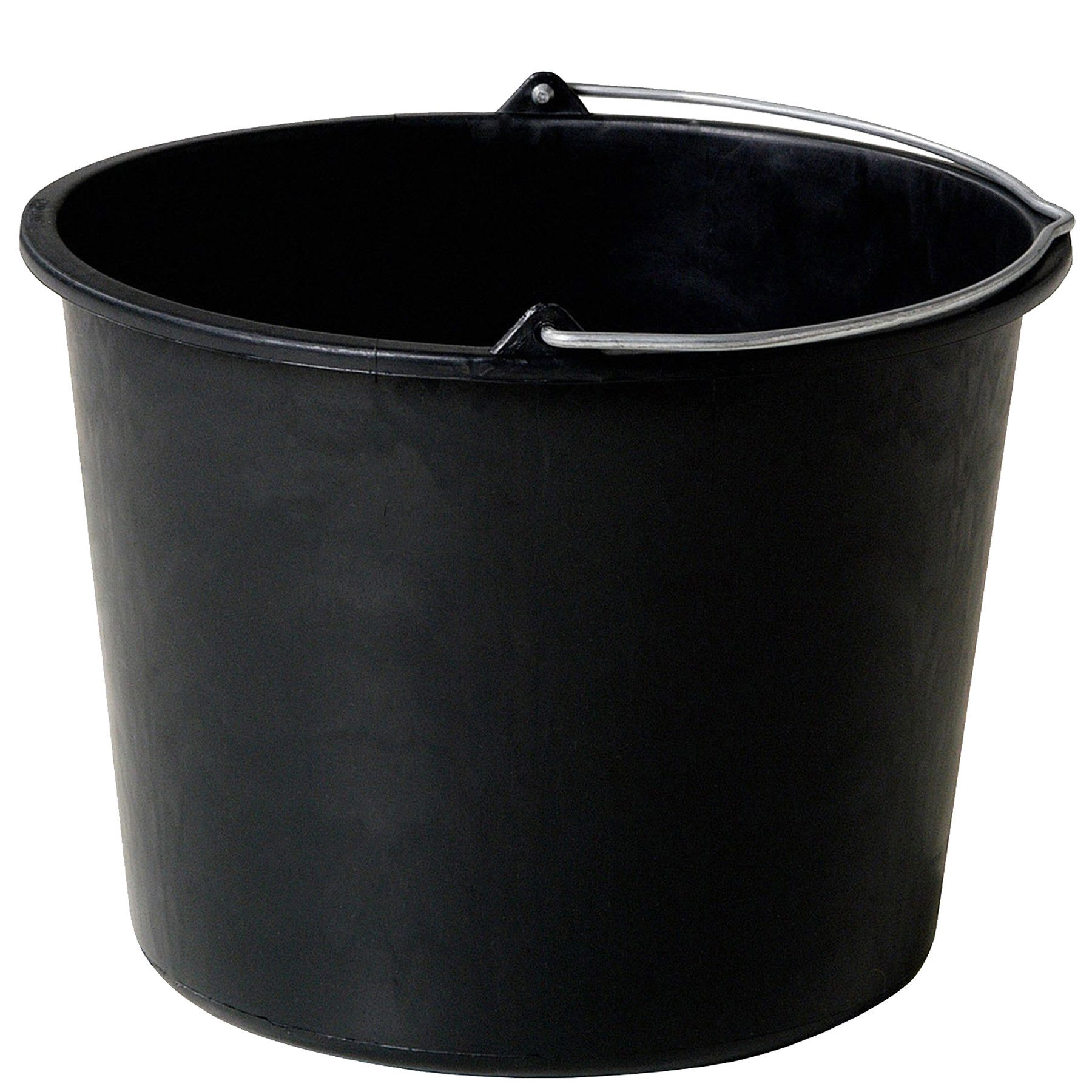 BigDean Відро розчину 2x Baueimer 20l Stabiler Garten Mörtel Beton Відра Made in Germany, (Set, 2-tlg., 2er set), Baueimer aus Recyceltem Kunststoff für universelle zwecke