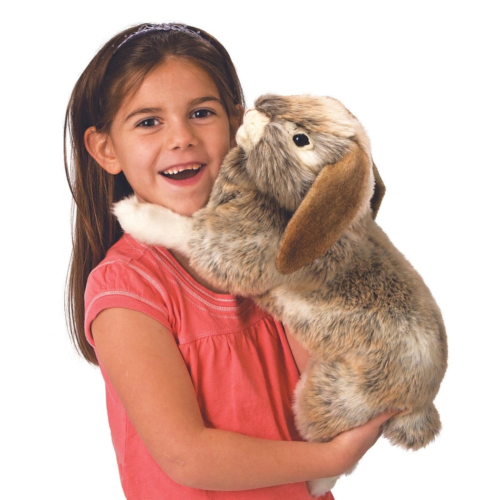 Folkmanis Handpuppen Handpuppe Folkmanis Hängeohr-Hase