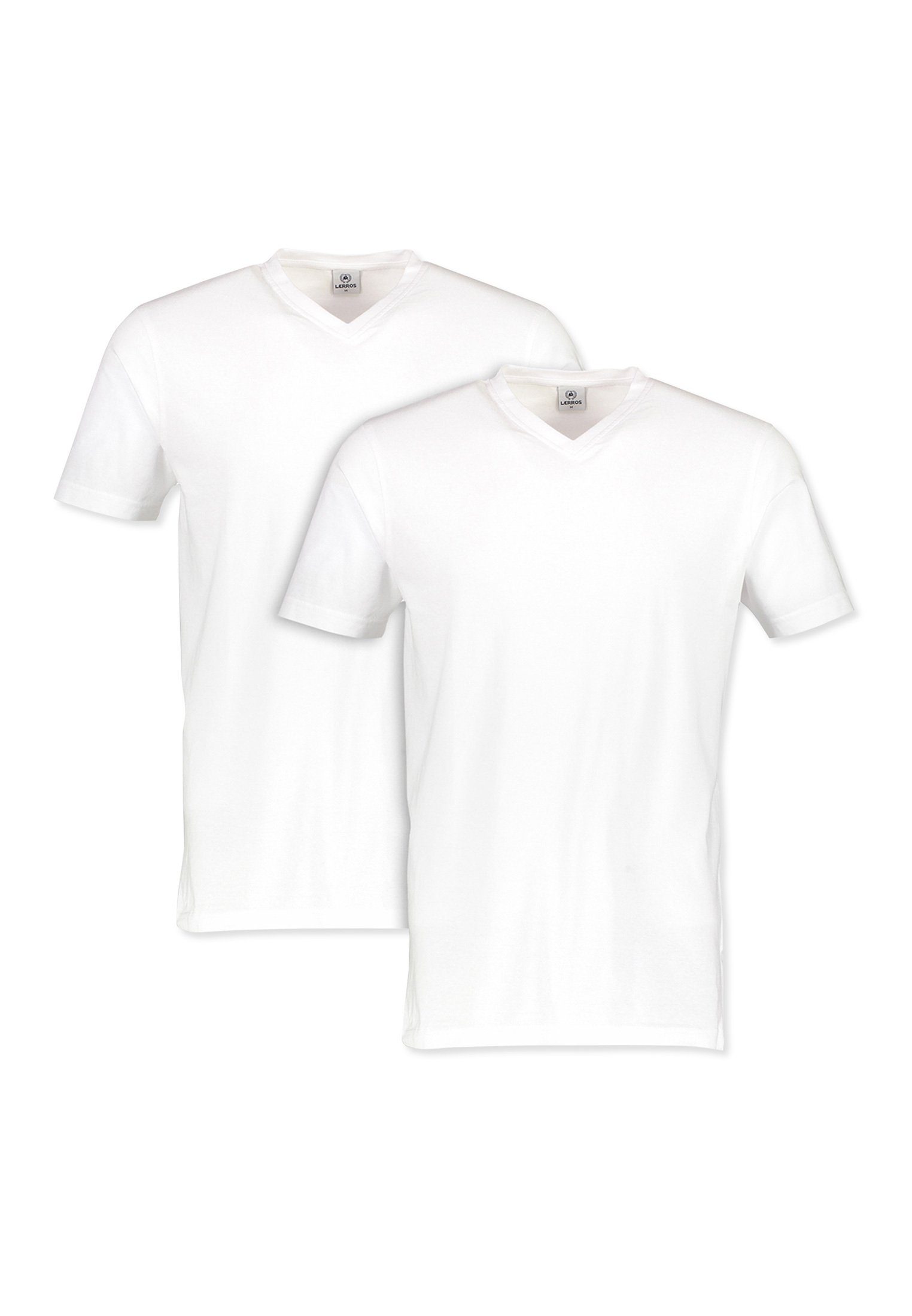 LERROS T-Shirt LERROS V-Neck Doppelpack T-Shirt in Premium Baumwollqualität günstig online kaufen