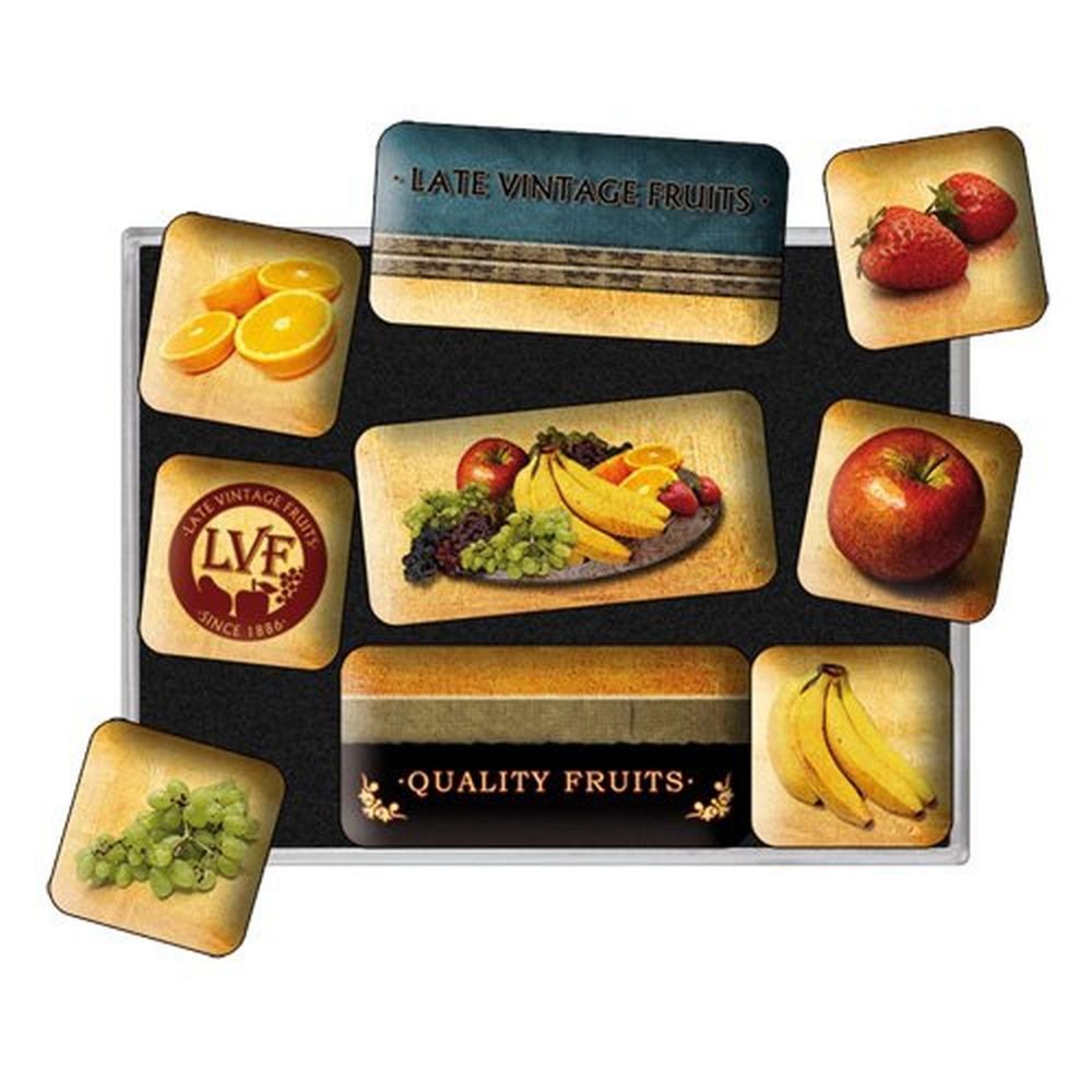 Nostalgic-Art Magnet 9tlg. Magnetset - Home & Country - Quality Fruits
