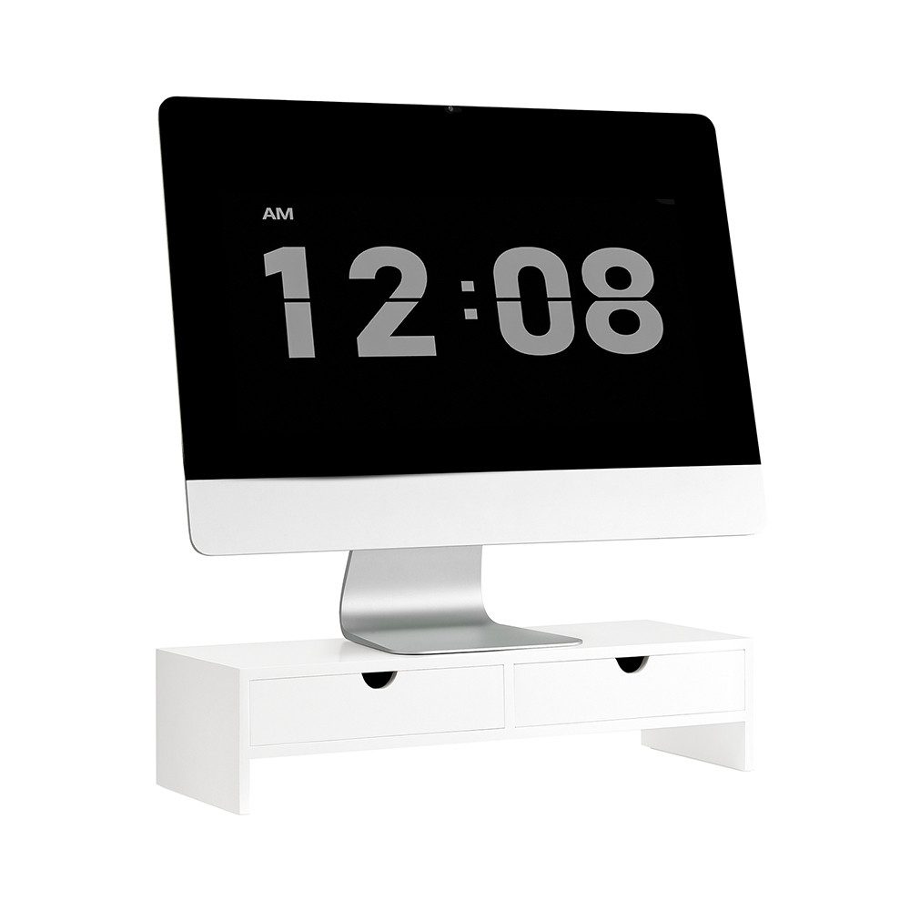 SoBuy Monitor-Halterung BBF02, Schreibtisch Organizer Bildschirmerhöhung Monitor Ständer, (Bildschirm Ständer Monitorerhöhung Bildschirmerhöher Monitorständer)