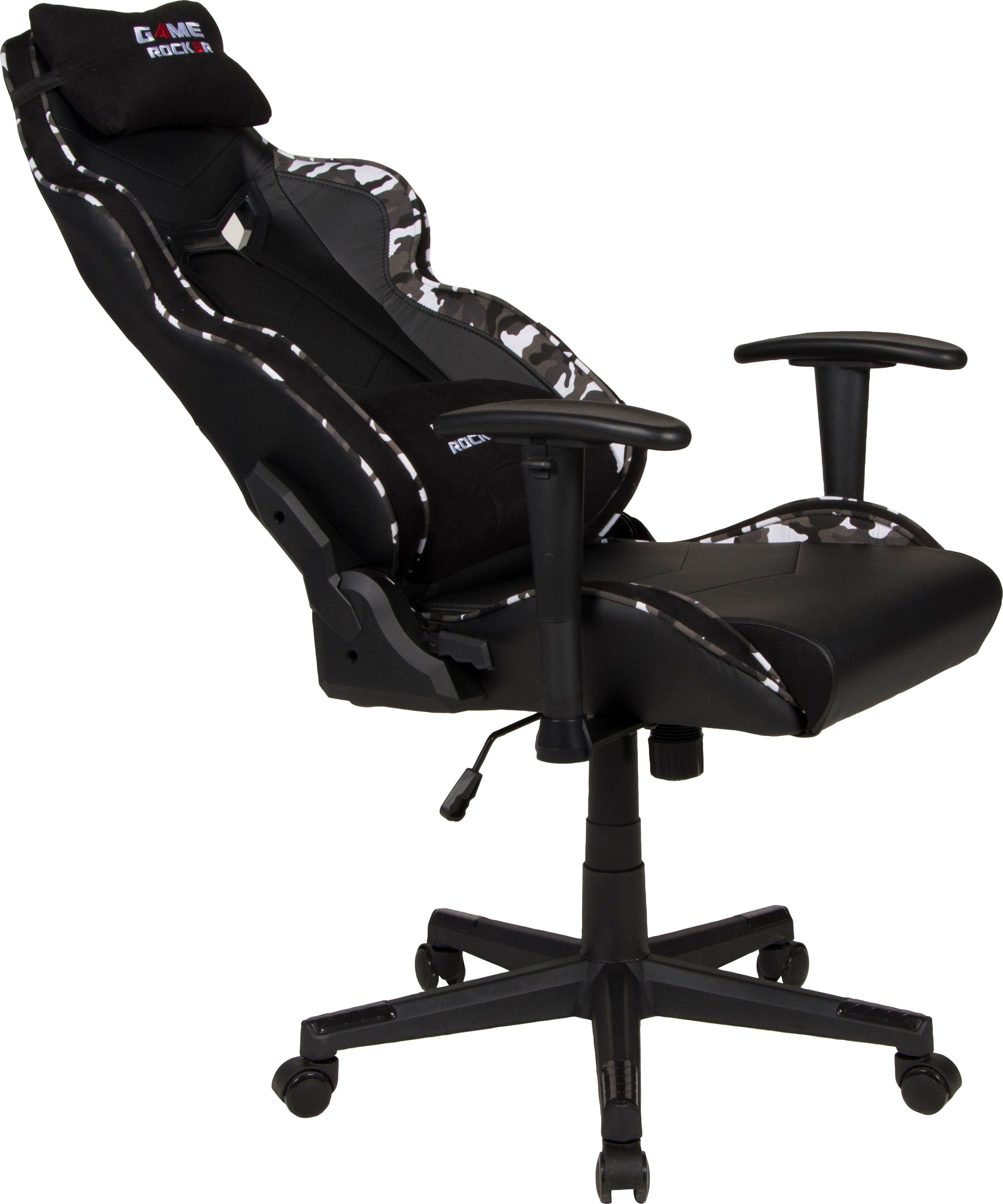 Collection in Chair schwarz/camouflage G-30, Optik Gaming Game-Rocker Duo Chefsessel grau Camouflage