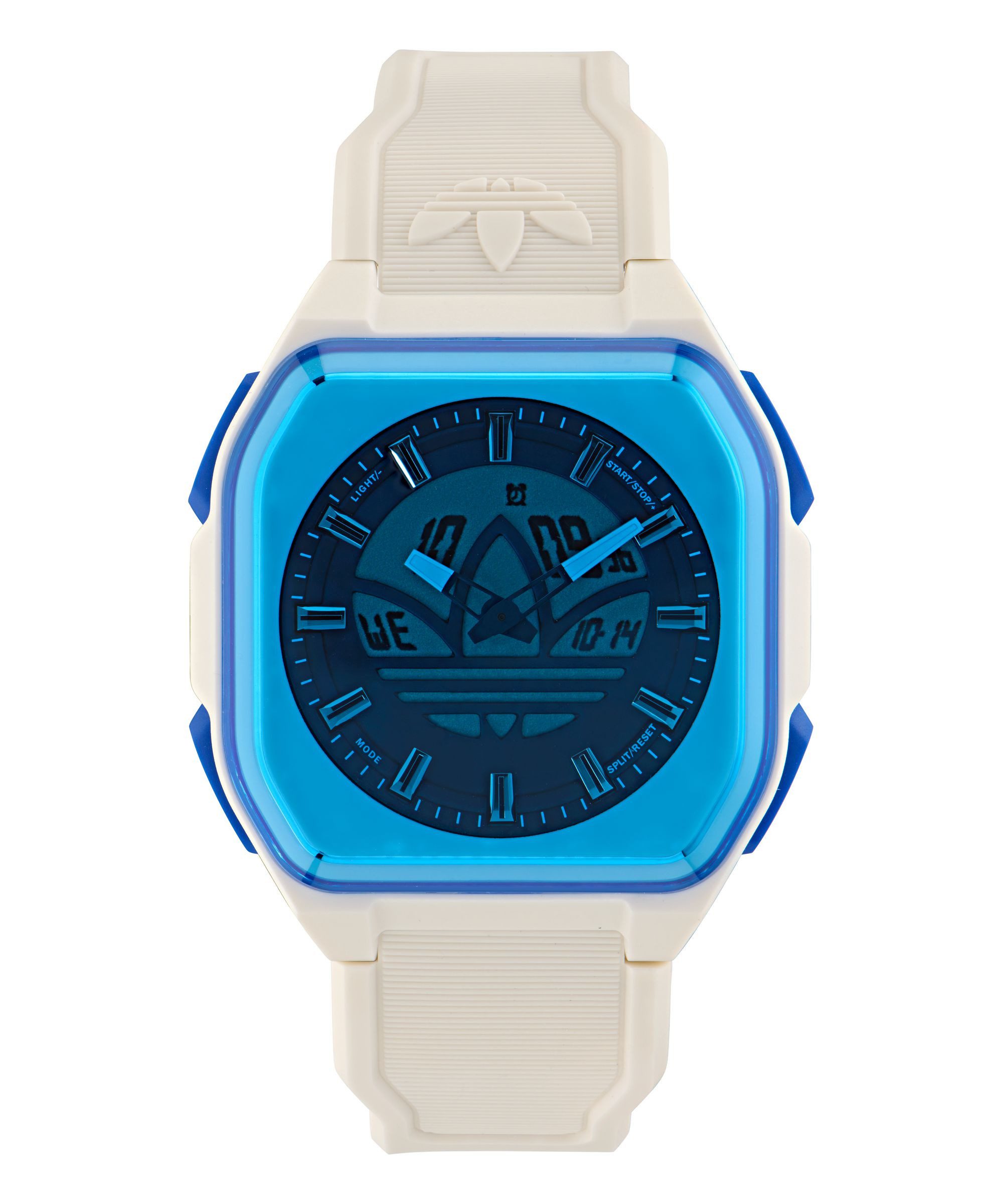 adidas Originals Quarzuhr City Tech Six AOFH260192I, Armbanduhr, Herrenuhr, digital, Monat, Tag, Wochentag