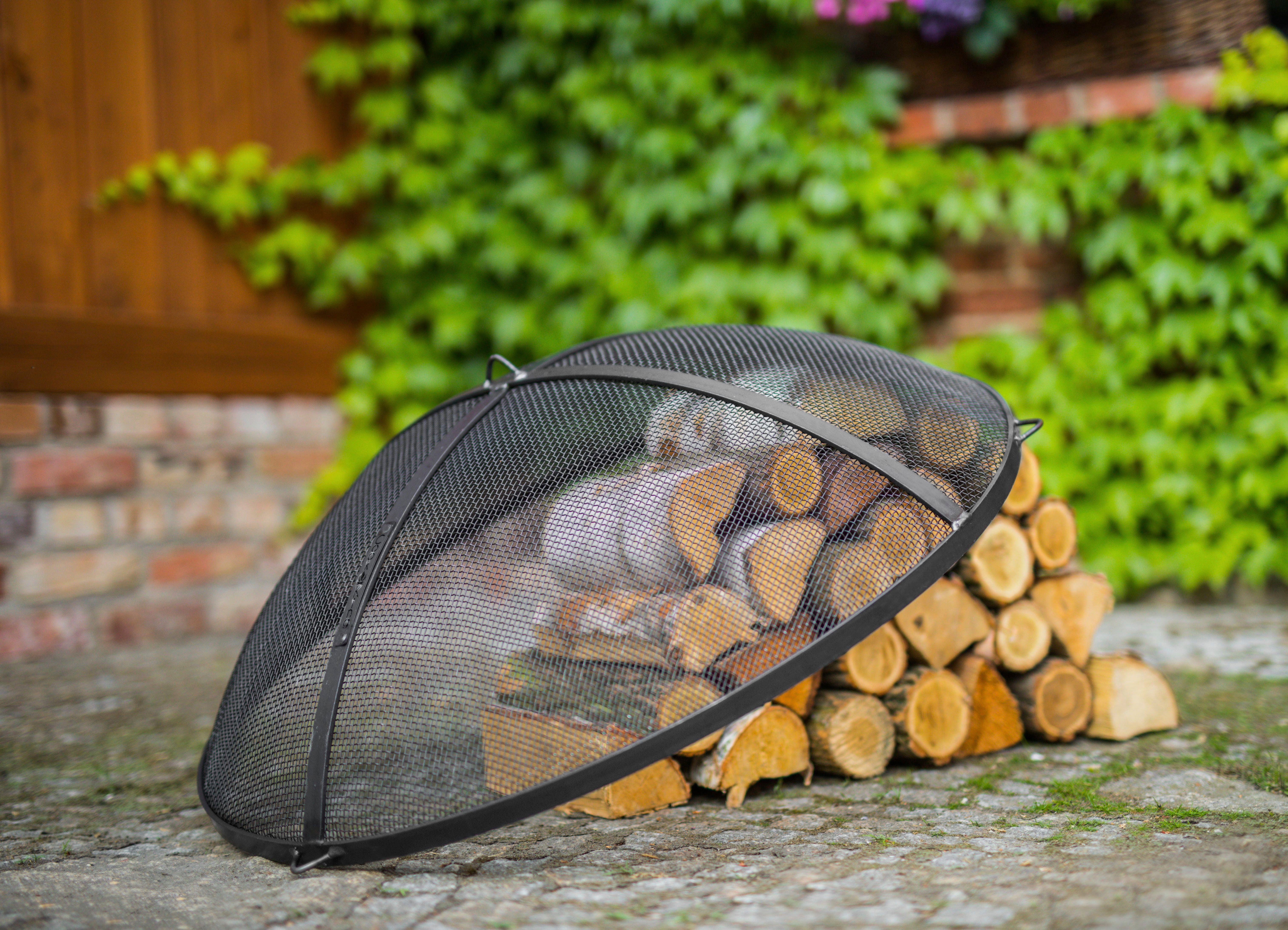 CookKing Funkenschutzgitter CookKing Stahl Funkenfang 79 Ø 79 cm, Stahl Funkenfang, Ø 79 cm