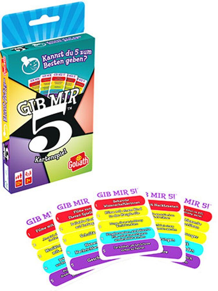 Goliath B.V. Spiel Gib mir 5! - das Kartenspiel