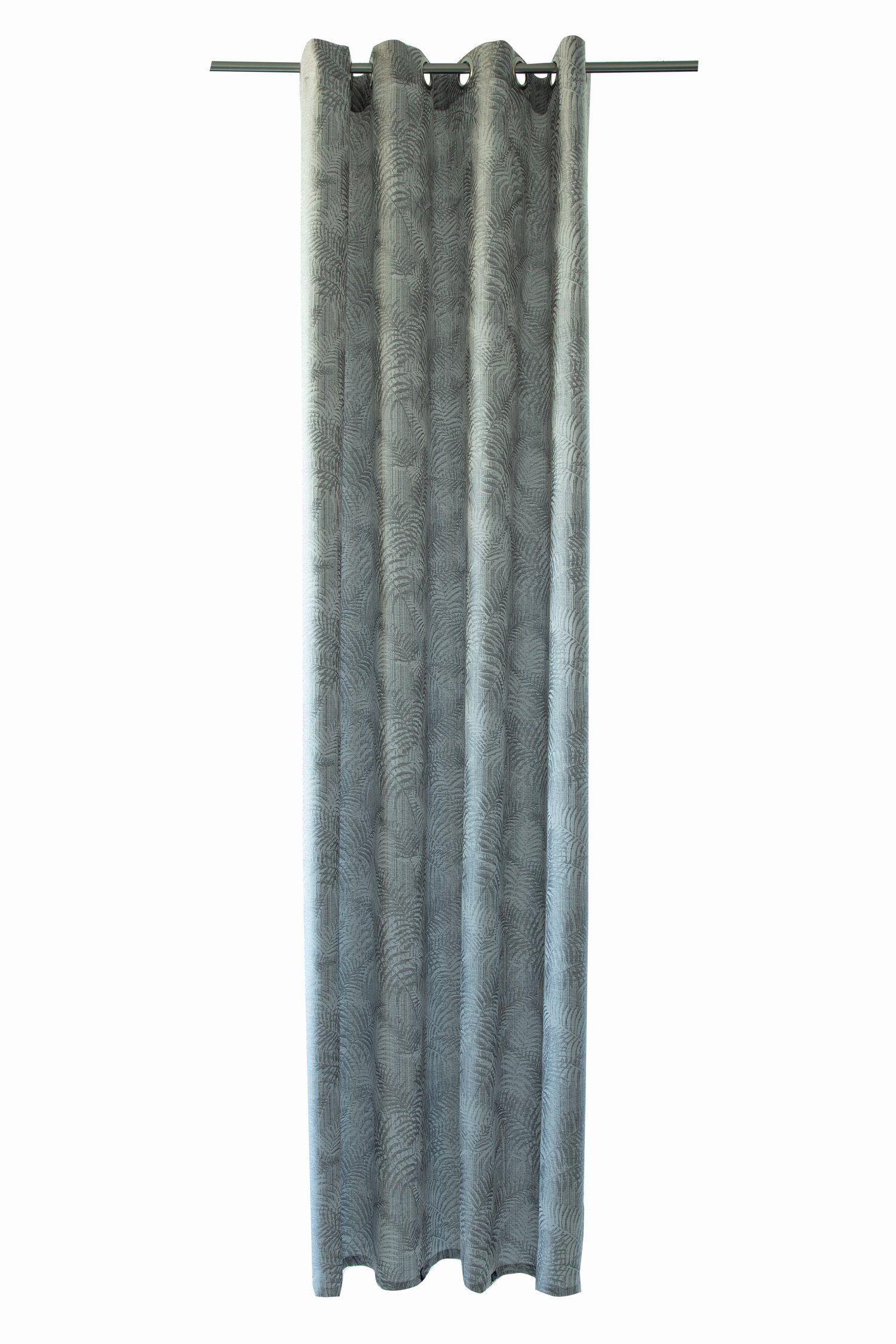 Vorhang, silver Ösenschal 140x245cm Lichtschutz, Bali HOMING, Farbe: