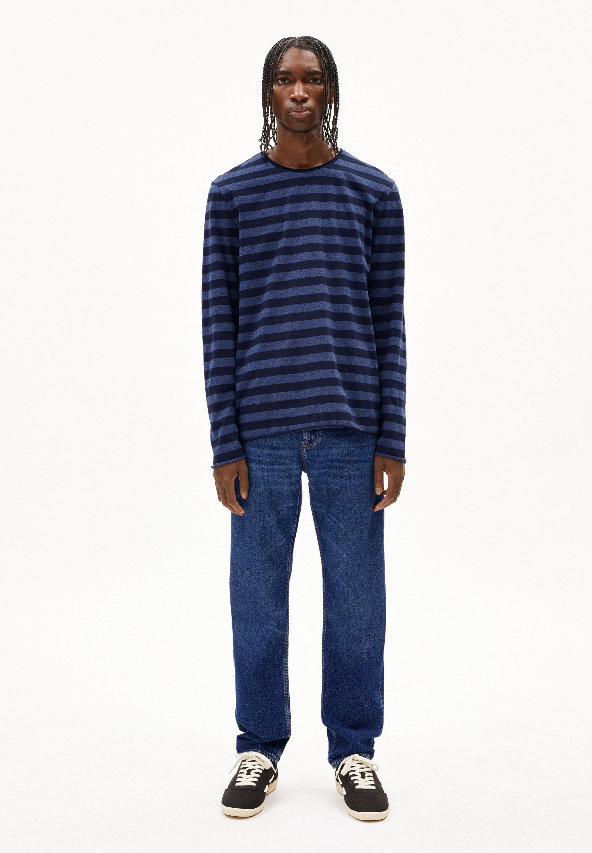 Armedangels Straight-Jeans DYLAANO Straight Jeans Bio-Baumwoll Mix (Comfort-Stretch, Regular Fit) Mid waist