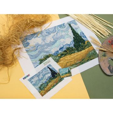 Panna Kreativset Panna Kreuzstich Stickpackung "Vincent Van Gogh", Zählmuster, (embroidery kit by Marussia)