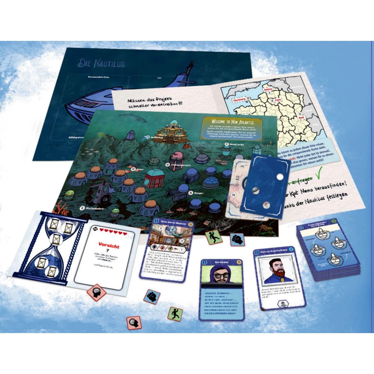 Coppenrath Spiel Die letzte Fahrt der Nautilus