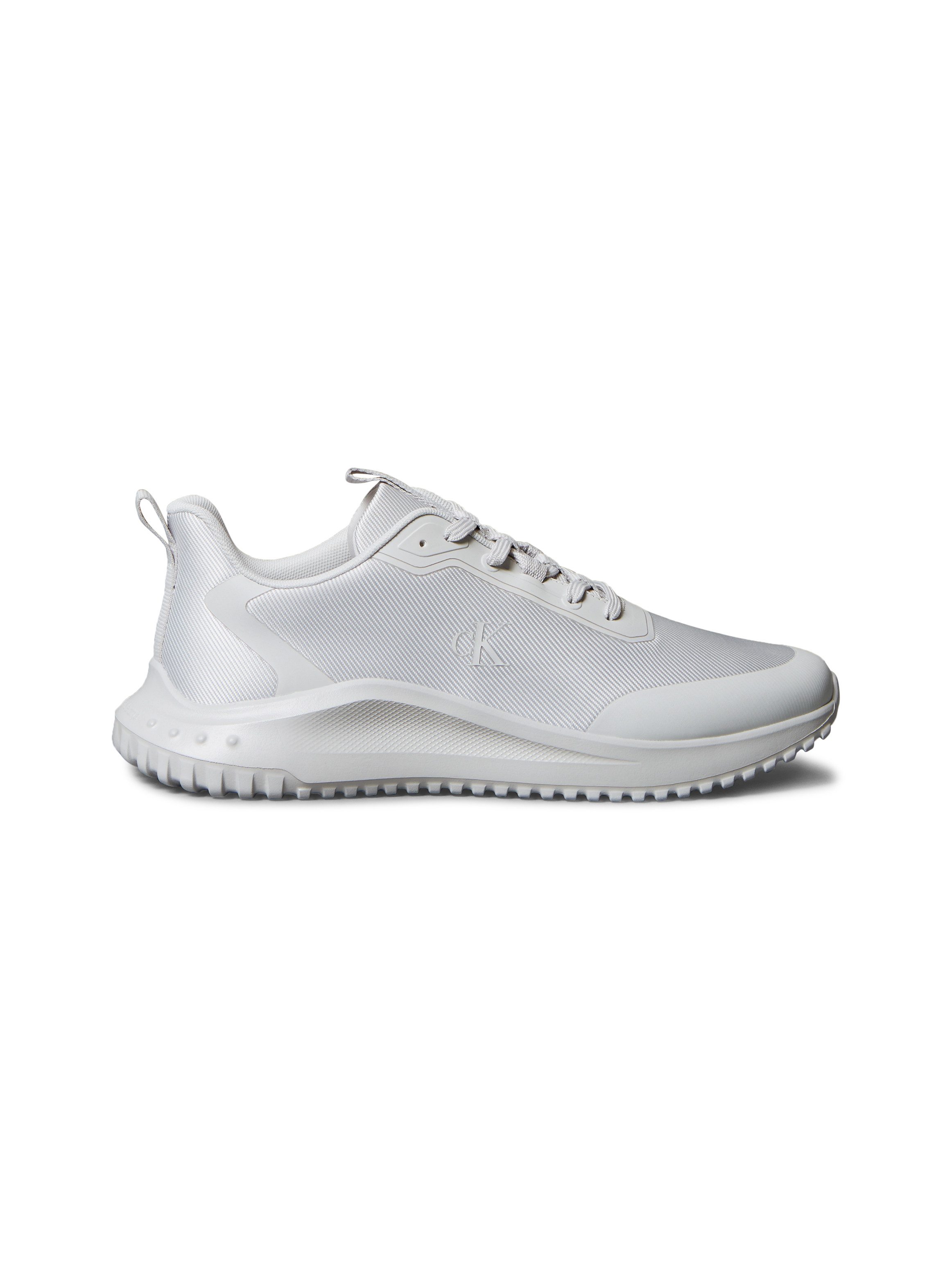 Calvin Klein Jeans EVA RUNNER LACE UP MAT MIX Sneaker Freizeitschuh, Schnürschuh, Halbschuh mit Anziehlasche – Bild 5 von 5